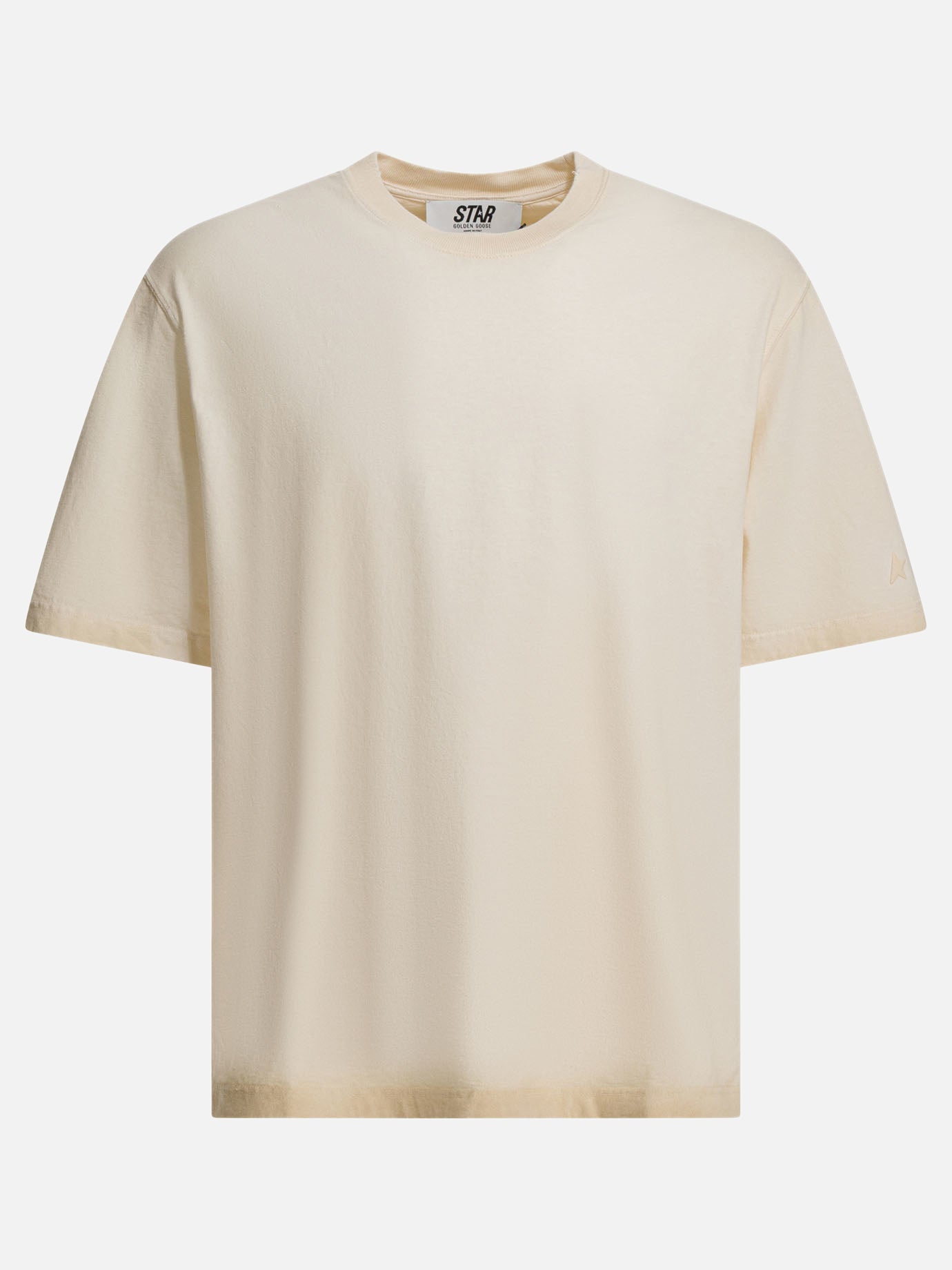 Crewneck t-shirts Graphics  White - Golden Goose Men | PDP | VIETTI Online Store | Zoom-Modal
