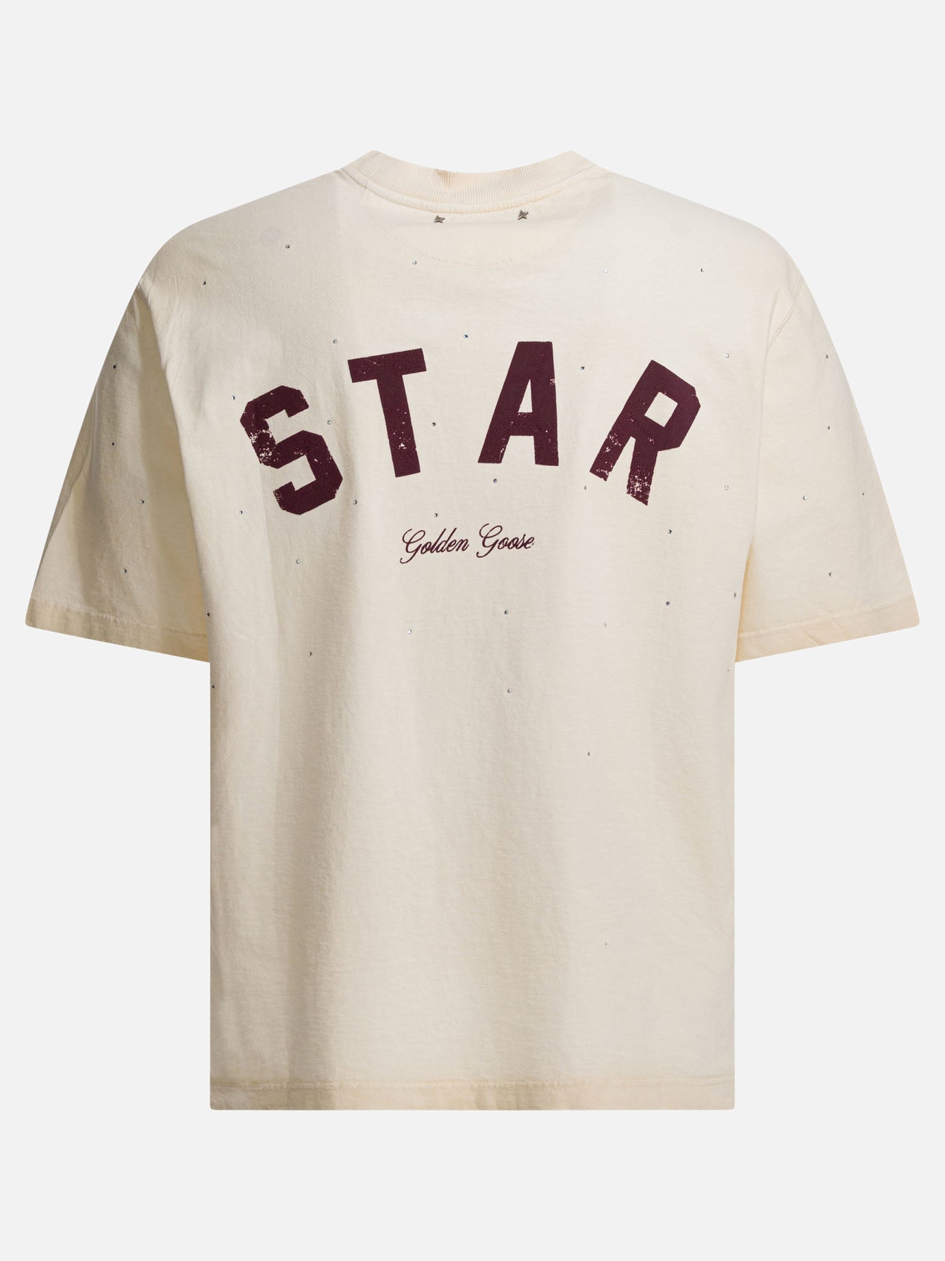 Crewneck t-shirts Graphics  White - Golden Goose Men | PDP | VIETTI Online Store | Zoom-Modal_2
