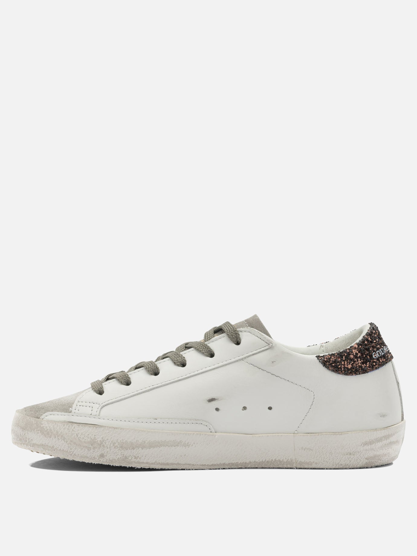 Low top sneakers 92% cow leather 5% polyethylene 3% cotton - 100% rubber  White - Golden Goose Women | PDP | VIETTI Online Store | thumbnail_3