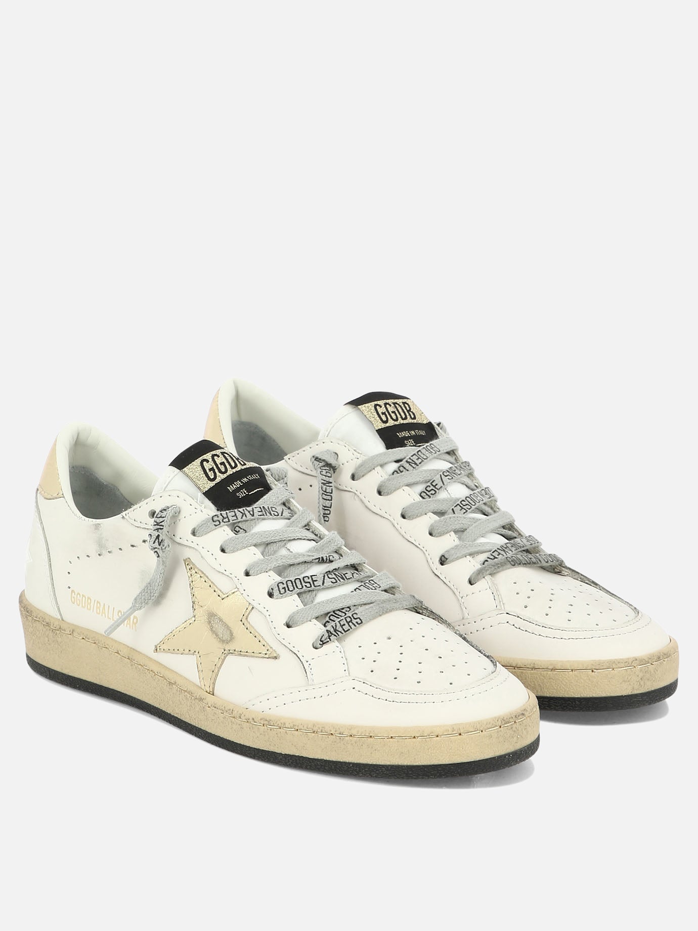 Low top sneakers 92% cow leather 8% polyamide - 100% rubber  White - Golden Goose Women | PDP | VIETTI Online Store | Zoom-Modal_2
