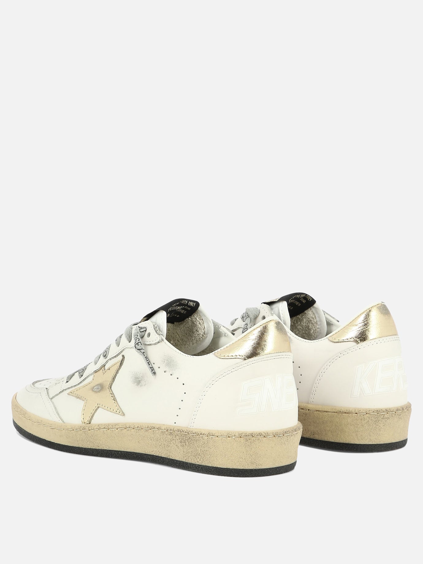 Sneaker basse 92% cow leather 8% polyamide - 100% rubber  Bianco - Golden Goose Donna | PDP | VIETTI Online Store | thumbnail_4