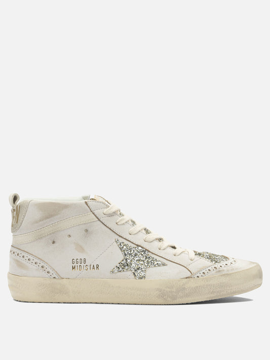 High top sneakers 82% cow leather 12% polyethylene 6% cotton - 100% polyester  White - Golden Goose Women | PDP | VIETTI Online Store 
