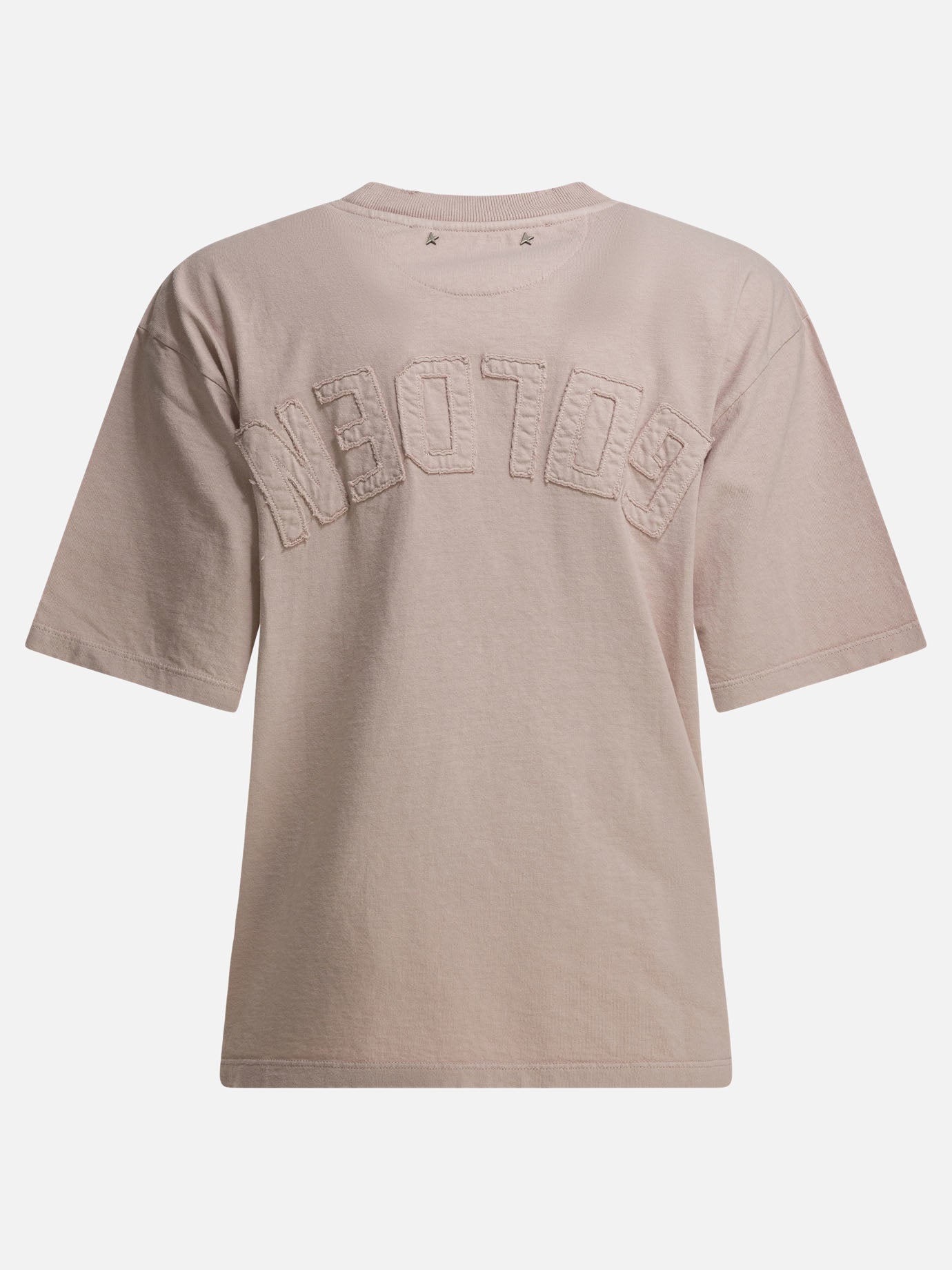 Crewneck t-shirts Logo  Grey - Golden Goose Women | PDP | VIETTI Online Store | thumbnail_2