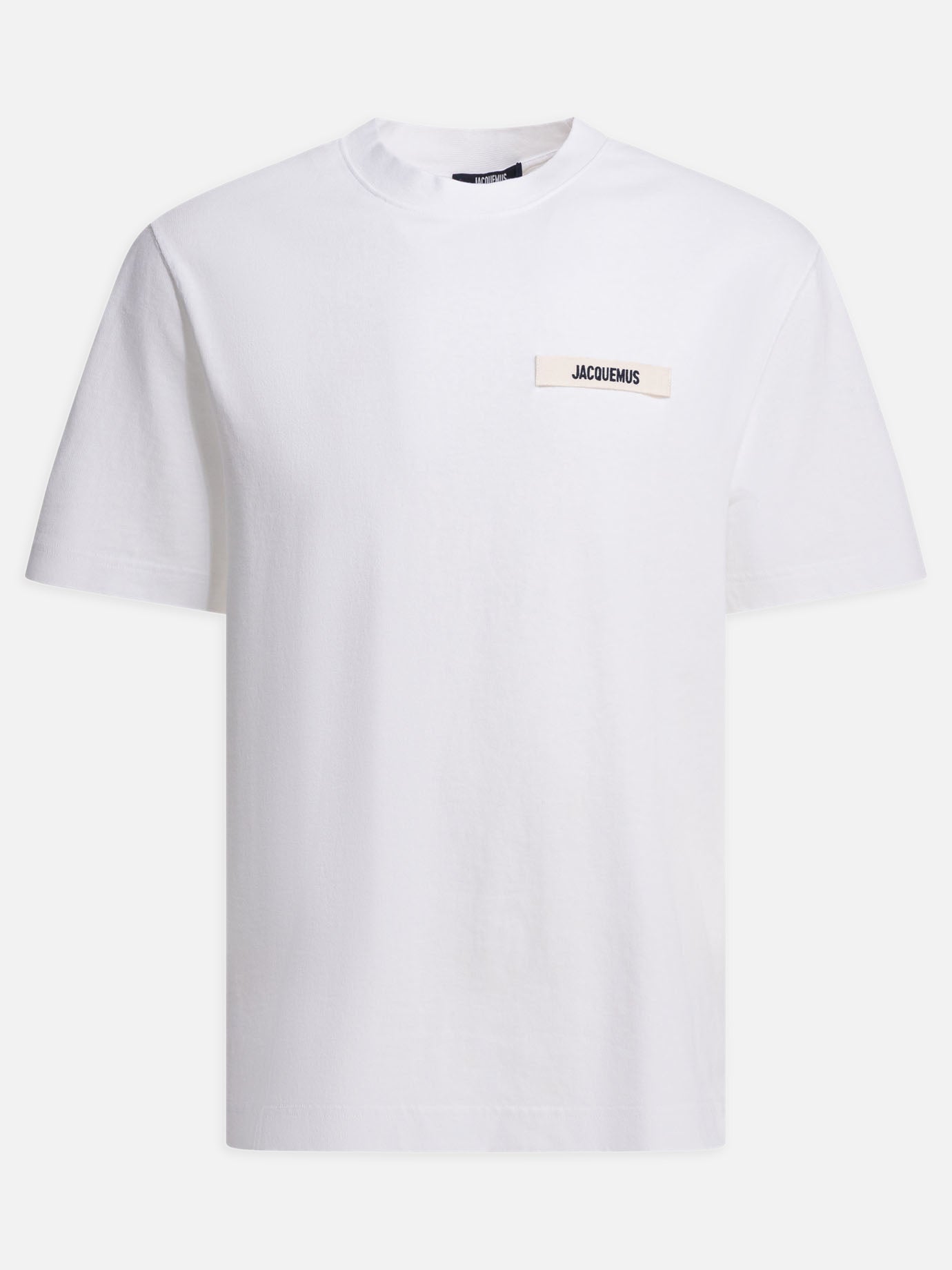 Crewneck t-shirts Logo  White - Jacquemus Men | PDP | VIETTI Online Store | thumbnail
