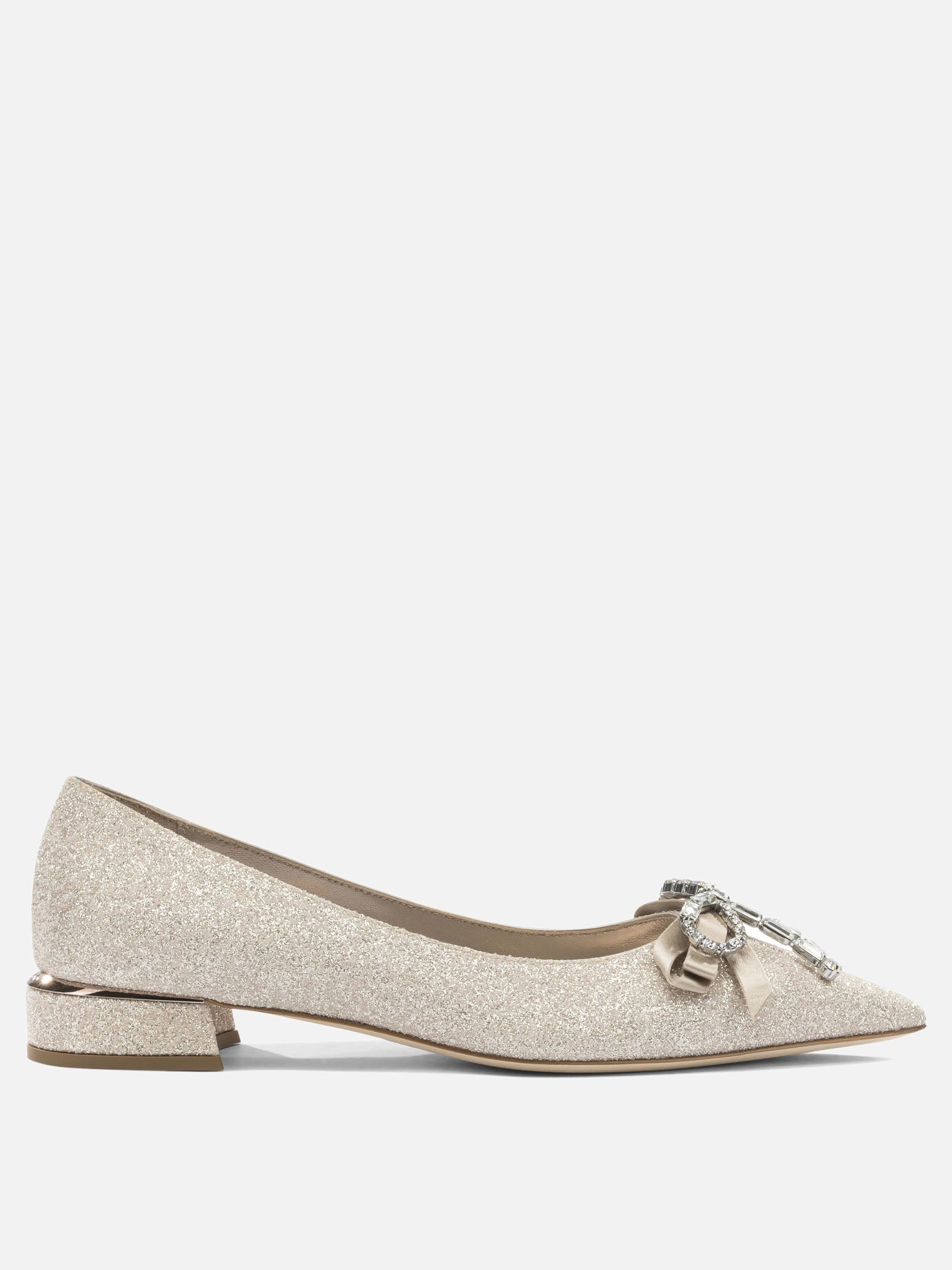 Pumps 75% textile 5% leather 5% crystal 5% salpa 5% plastic 5% metal - 80% calf 20% rubber  Gold - Jimmy Choo Women | PDP | VIETTI Online Store | thumbnail