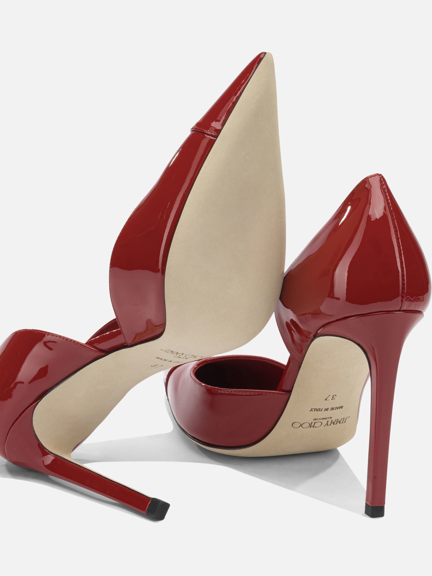 Décolleté 88% leather 5% salpa 3% metal 4% plastic - 100% calf  Rosso - Jimmy Choo Donna | PDP | VIETTI Online Store | thumbnail_5