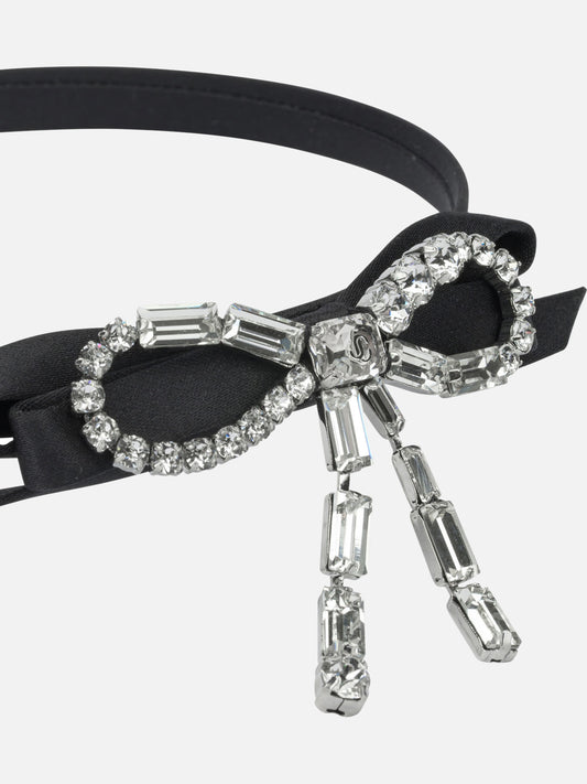 Headbands 60% polyester 20% steel 20% crystal  Black - Jimmy Choo Women | PDP | VIETTI Online Store | 2
