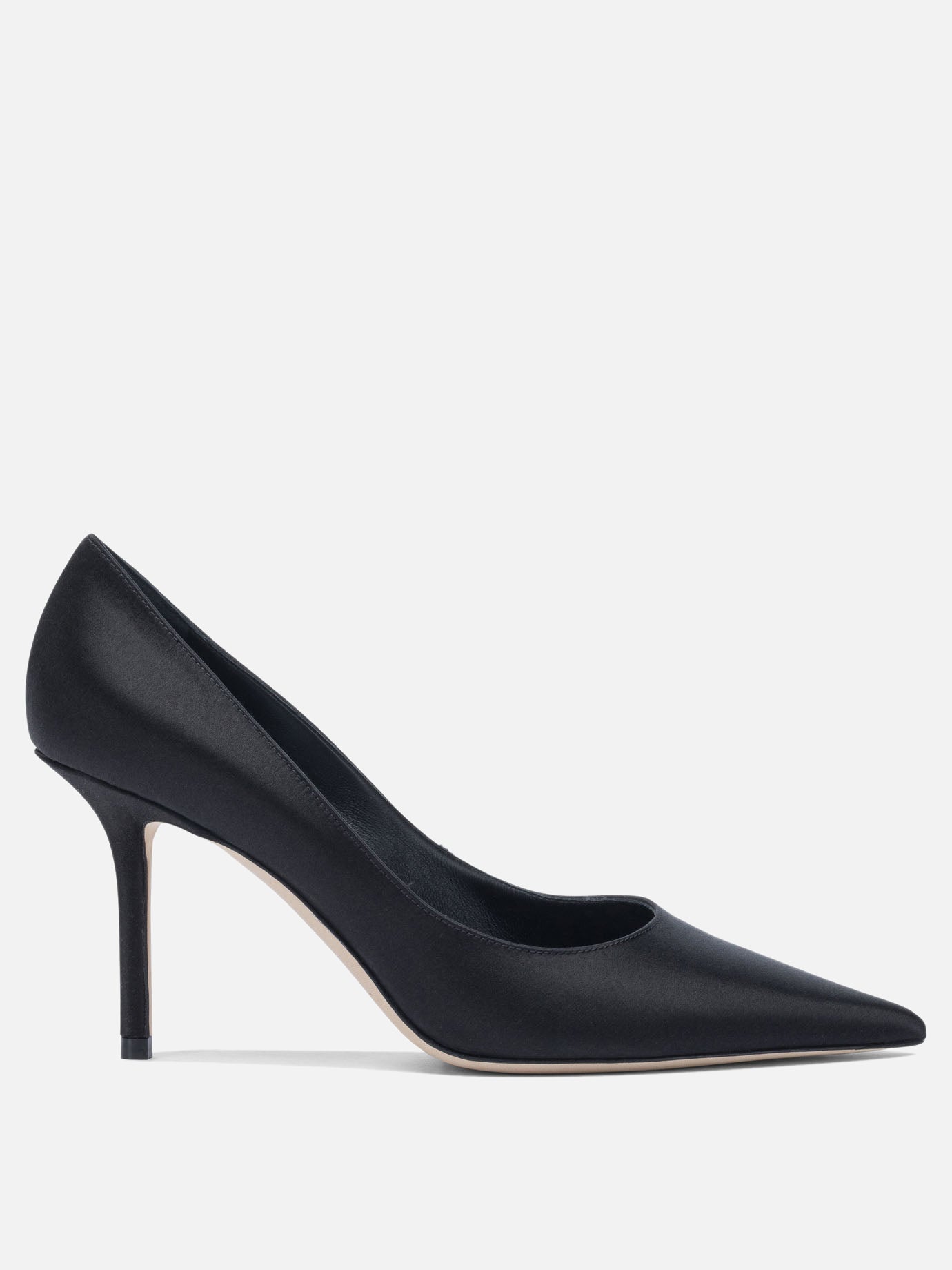 Décolleté 77% textile 10% leather 5% salpa 5% plastic 3% metal - 100% calf  Nero - Jimmy Choo Donna | PDP | VIETTI Online Store | Zoom-Modal
