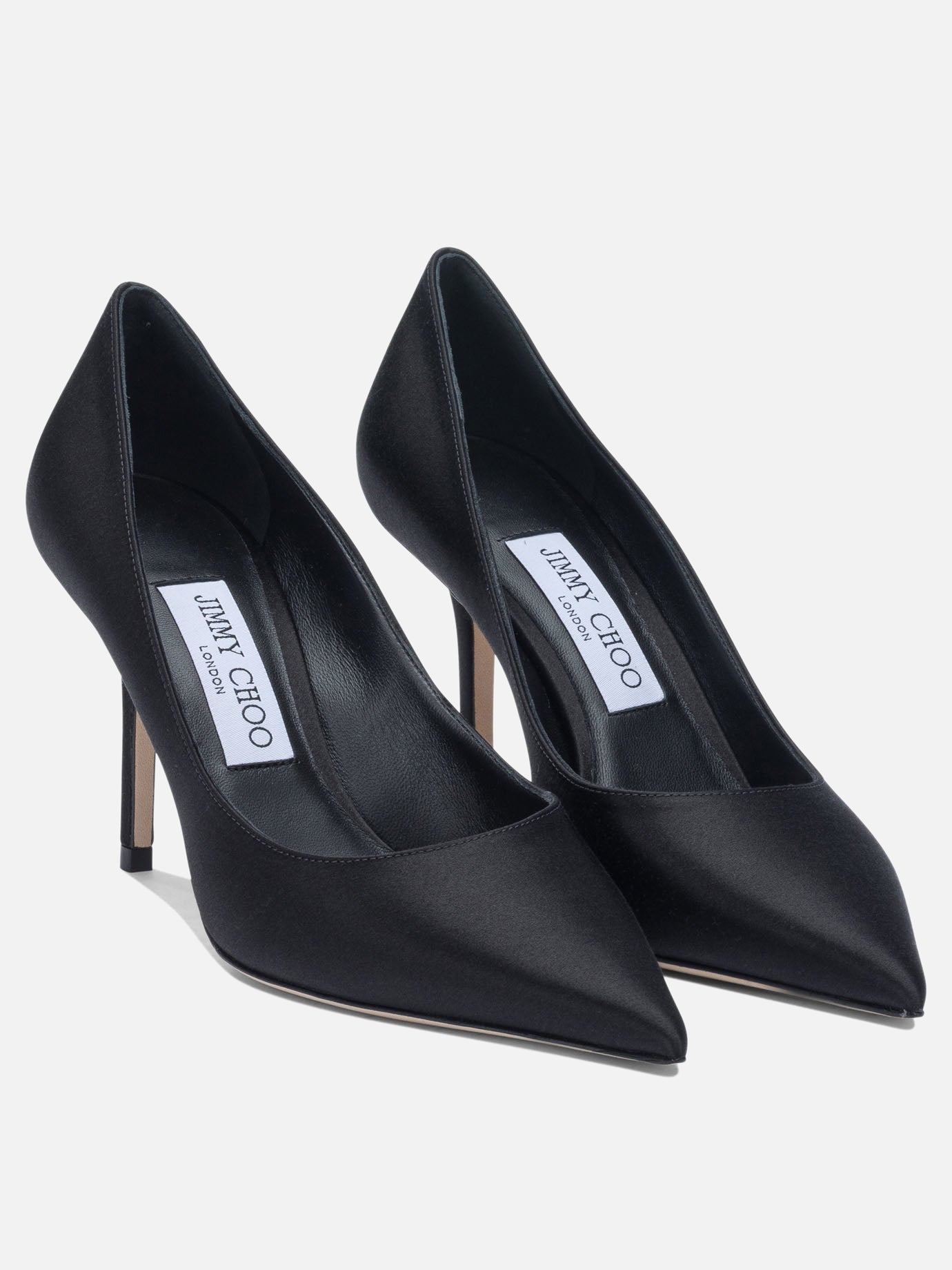 Décolleté 77% textile 10% leather 5% salpa 5% plastic 3% metal - 100% calf  Nero - Jimmy Choo Donna | PDP | VIETTI Online Store | thumbnail_2