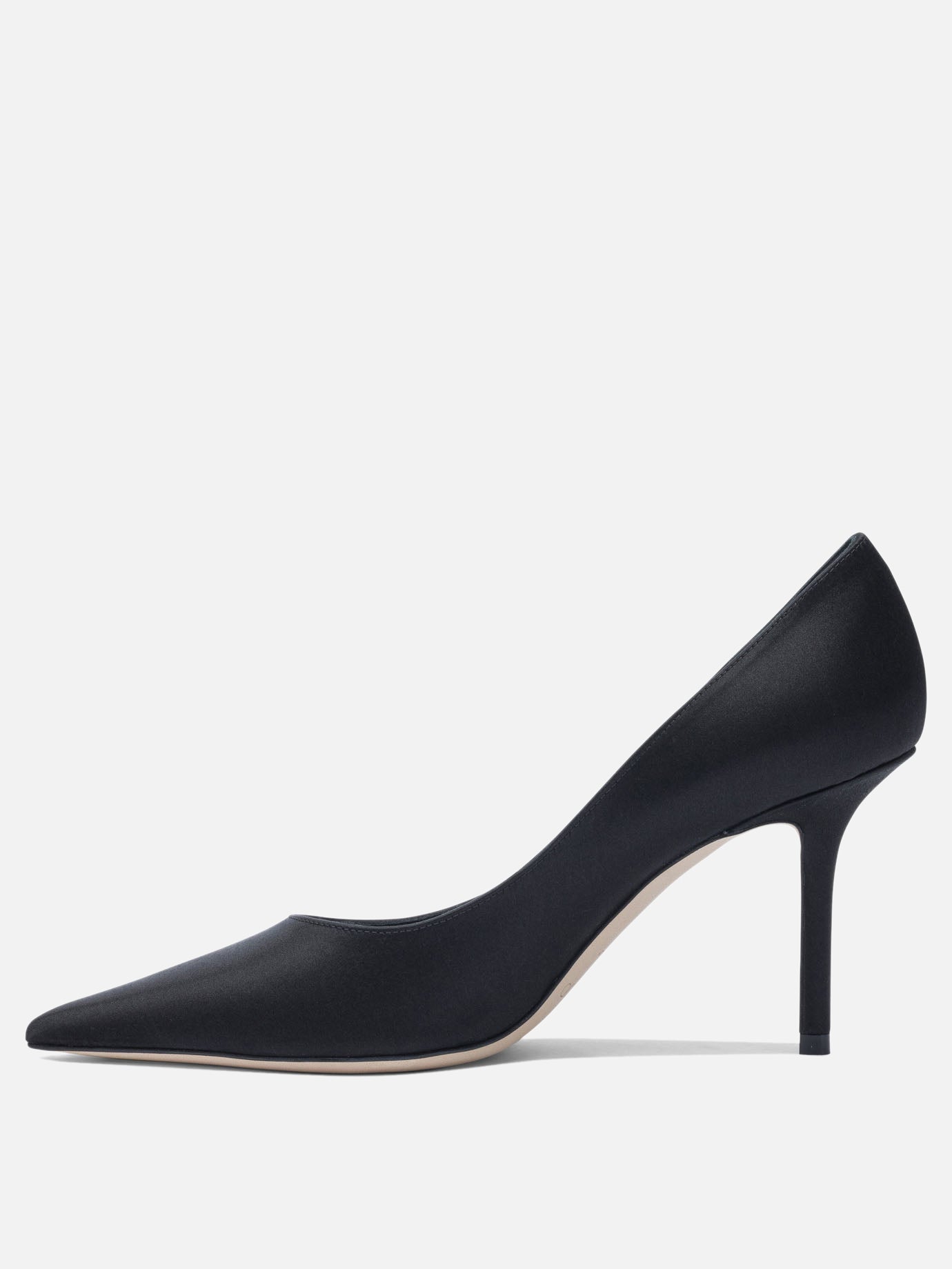 Décolleté 77% textile 10% leather 5% salpa 5% plastic 3% metal - 100% calf  Nero - Jimmy Choo Donna | PDP | VIETTI Online Store | thumbnail_3