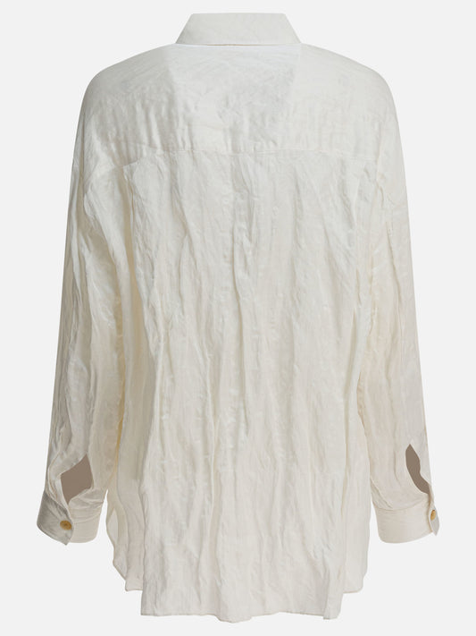 Casual shirts Solid colour  Grey - Khaite Women | PDP | VIETTI Online Store | 2
