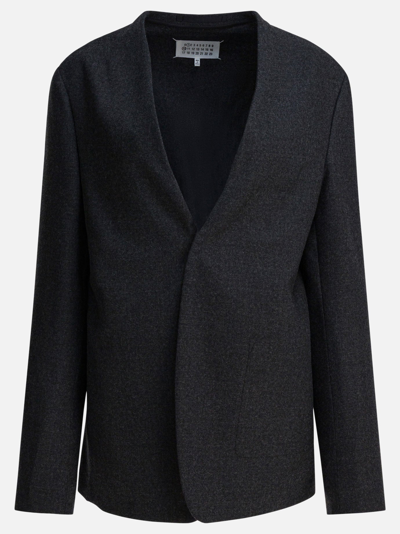 Blazers Pinstriped  Grey - Maison Margiela Women | PDP | VIETTI Online Store | thumbnail
