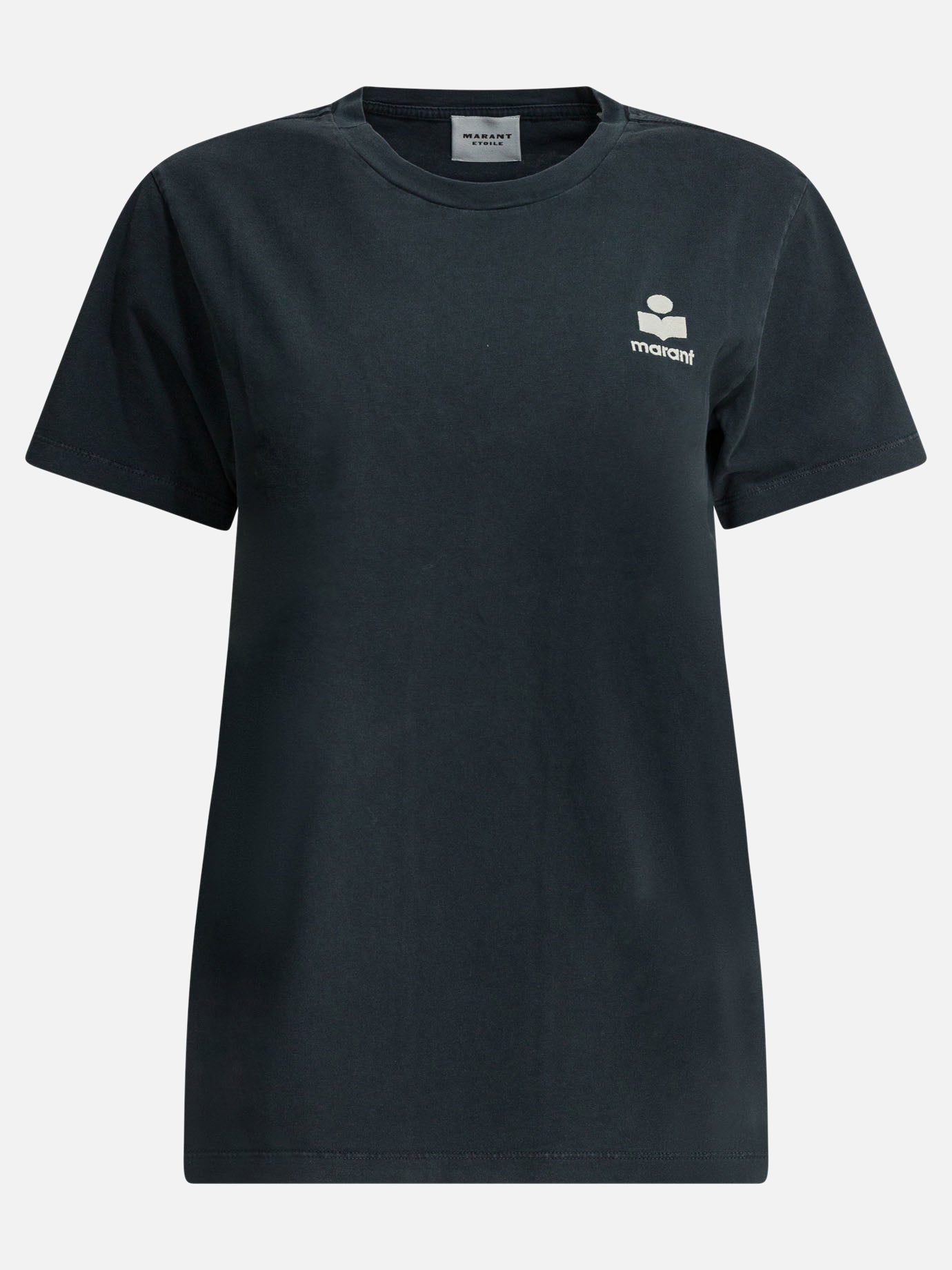 Crewneck t-shirts Solid colour  Blue - Marant Étoile Women | PDP | VIETTI Online Store | thumbnail