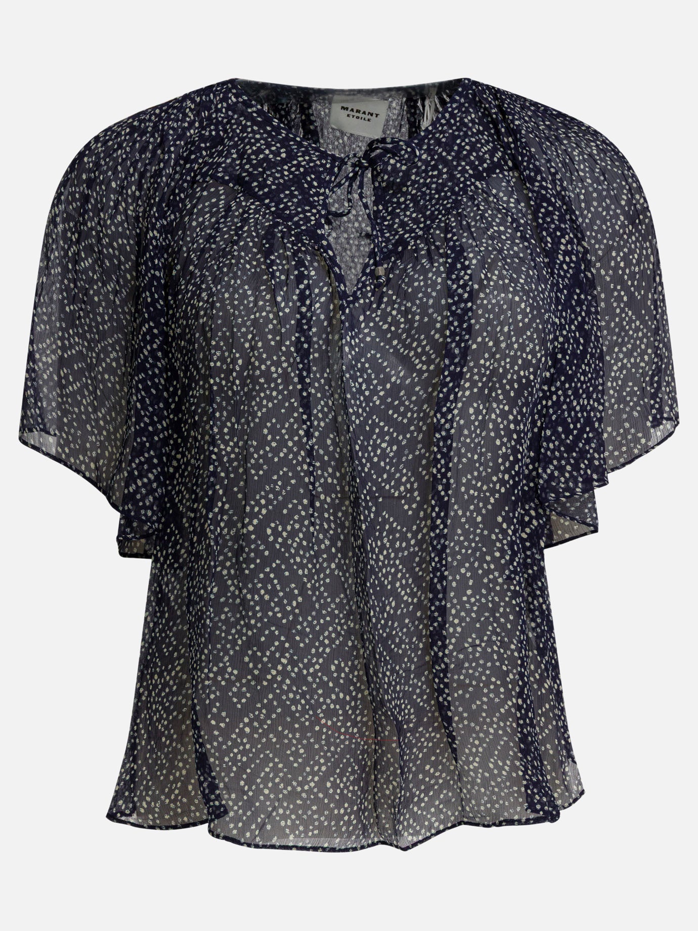 Blouses Graphics  Blue - Marant Étoile Women | PDP | VIETTI Online Store | thumbnail