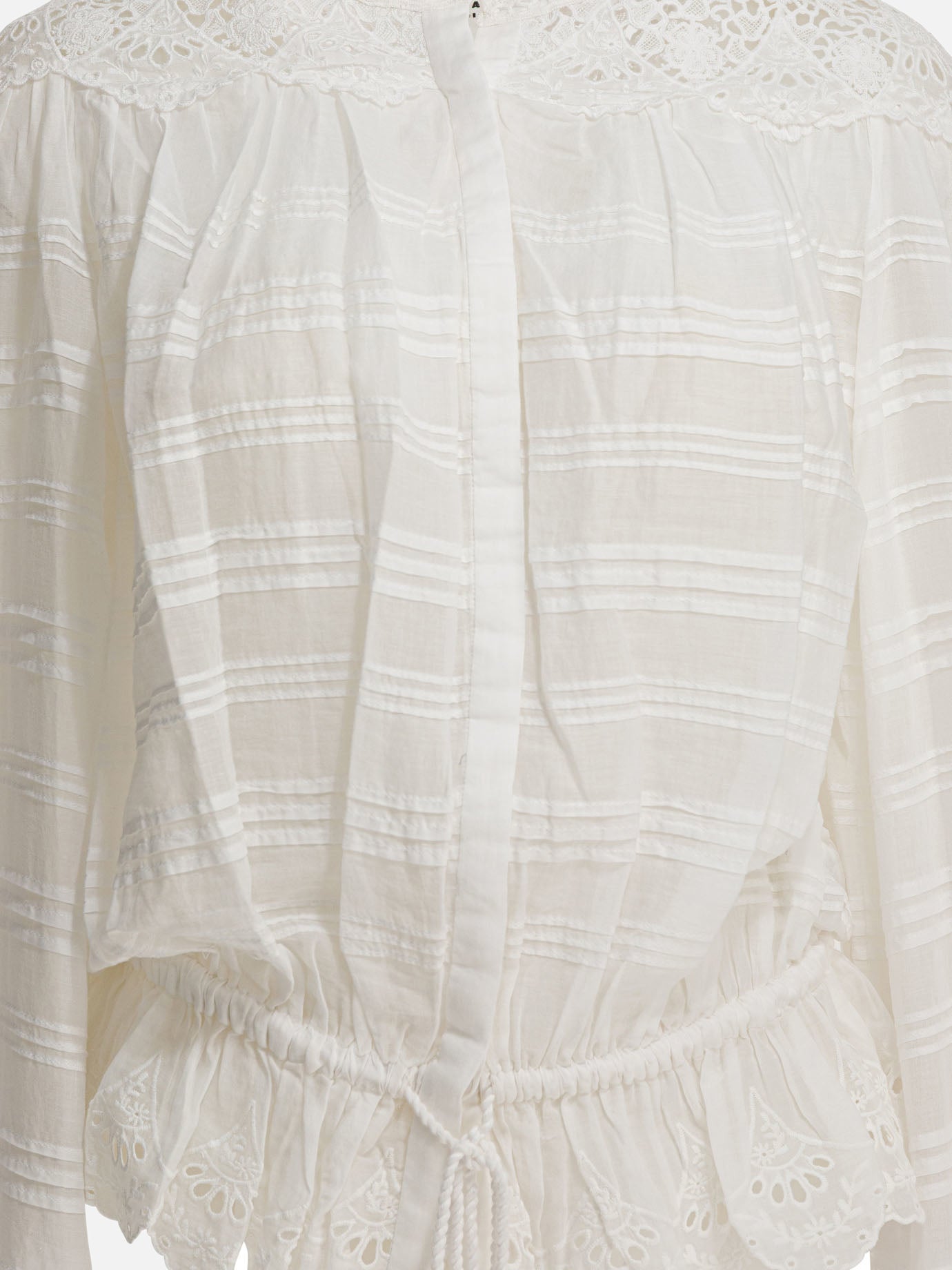 Blouses Solid colour  White - Marant Étoile Women | PDP | VIETTI Online Store | thumbnail_3