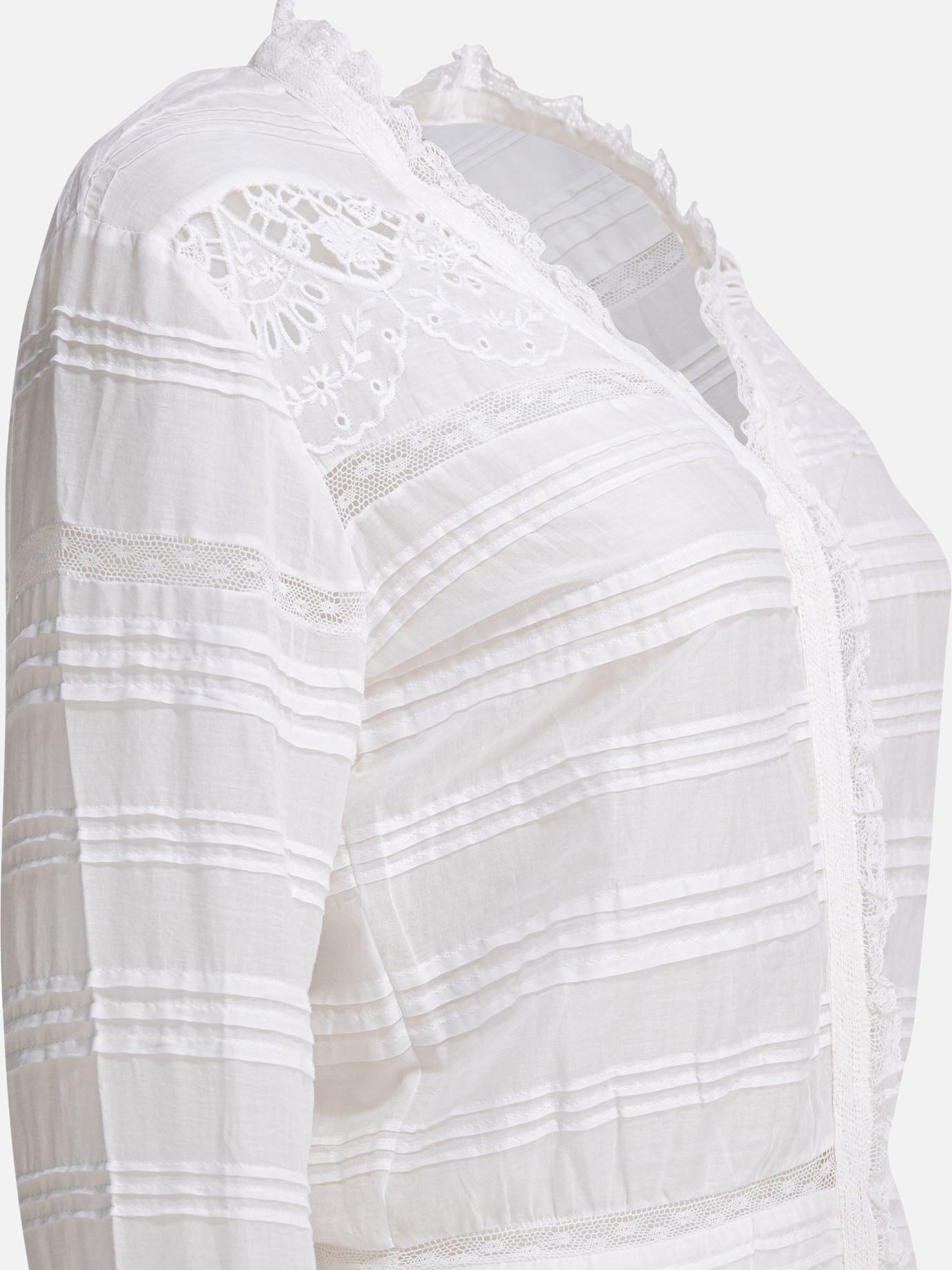 Long dresses Embroidered  White - Marant Étoile Women | PDP | VIETTI Online Store | thumbnail_4