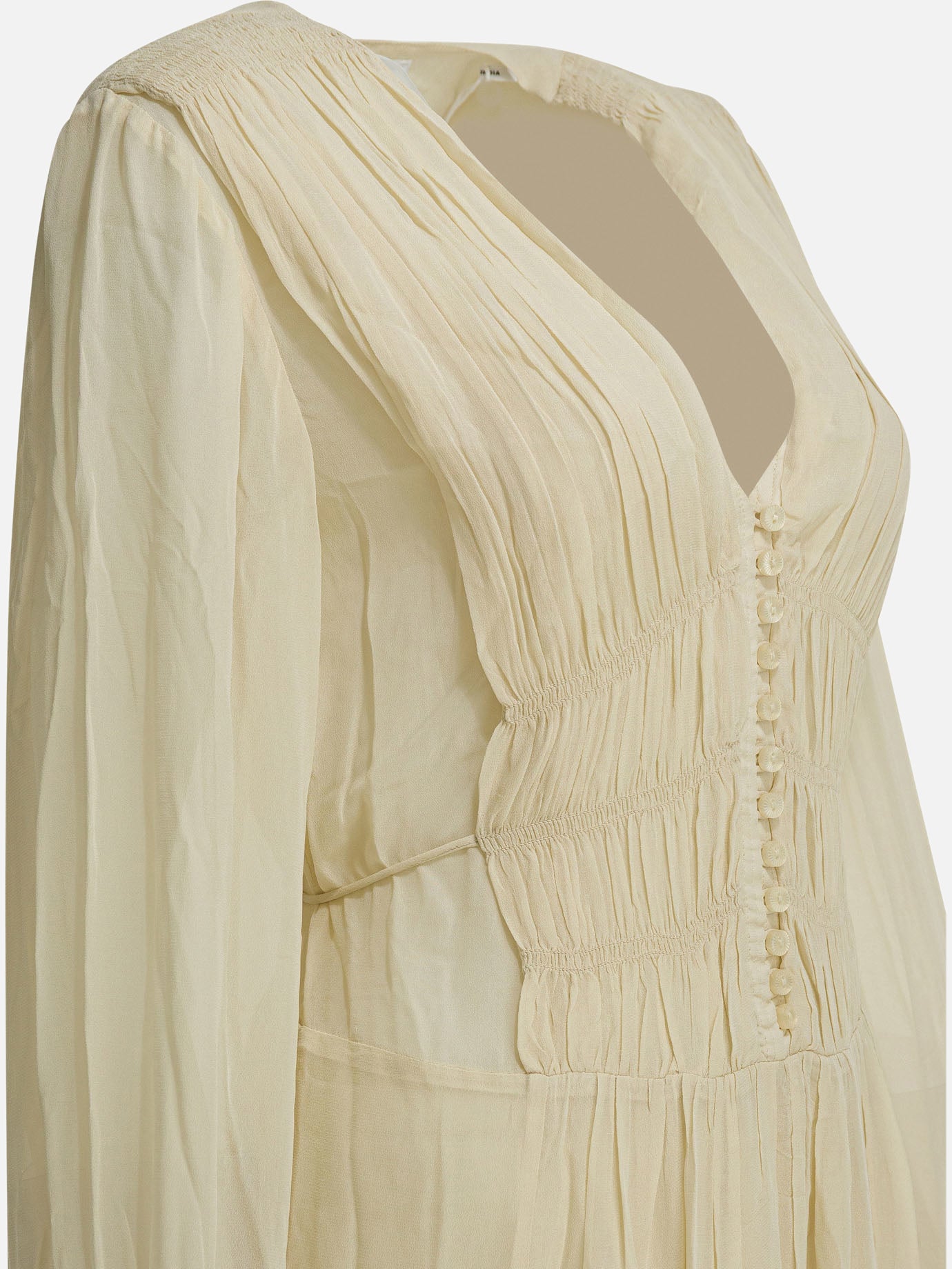 Long dresses Solid colour  Beige - Marant Étoile Women | PDP | VIETTI Online Store | Zoom-Modal_3
