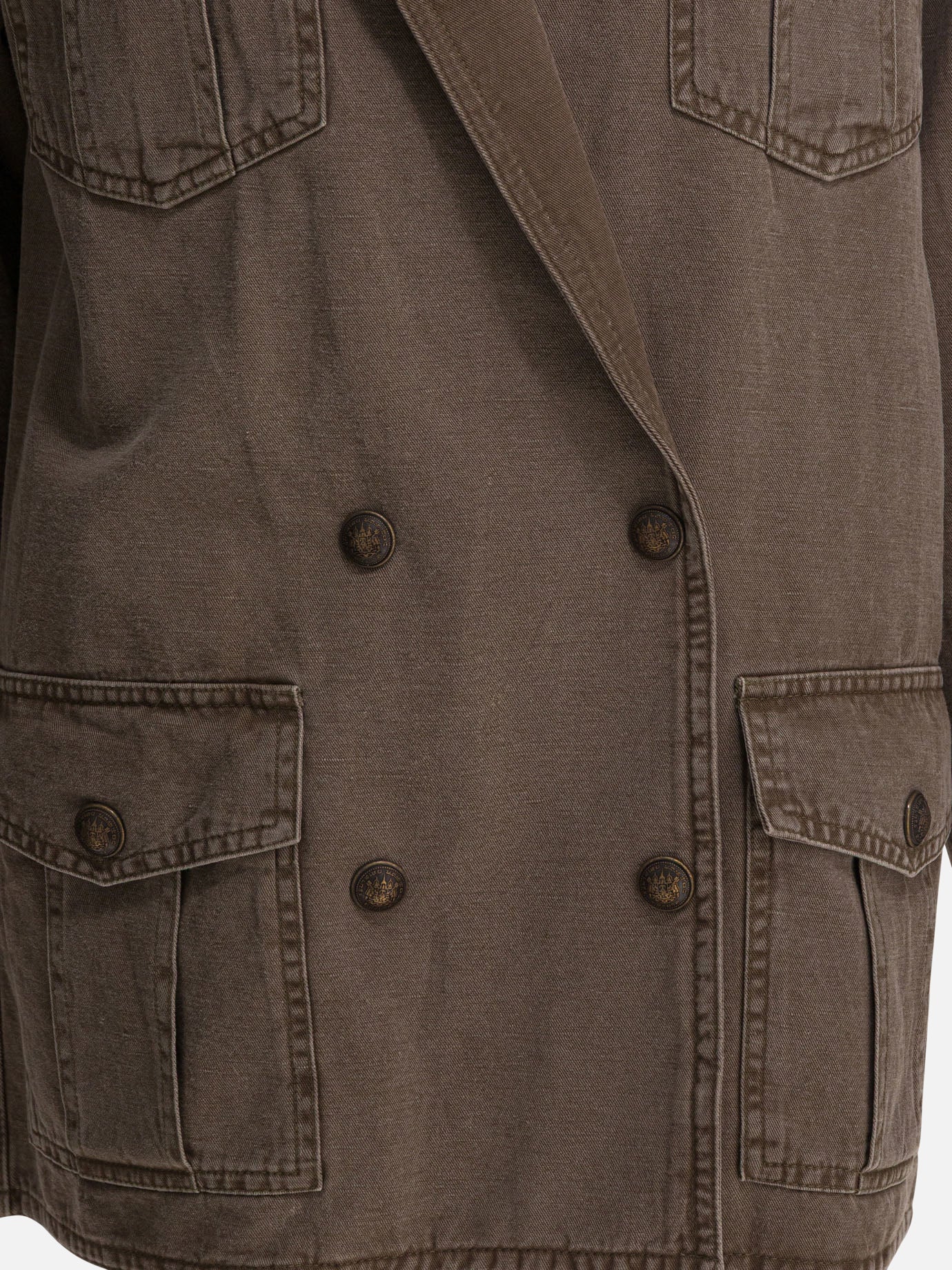 Quilted & Utility Jackets Tinta unita  Brown - Marant Étoile Women | PDP | VIETTI Online Store | Zoom-Modal_3
