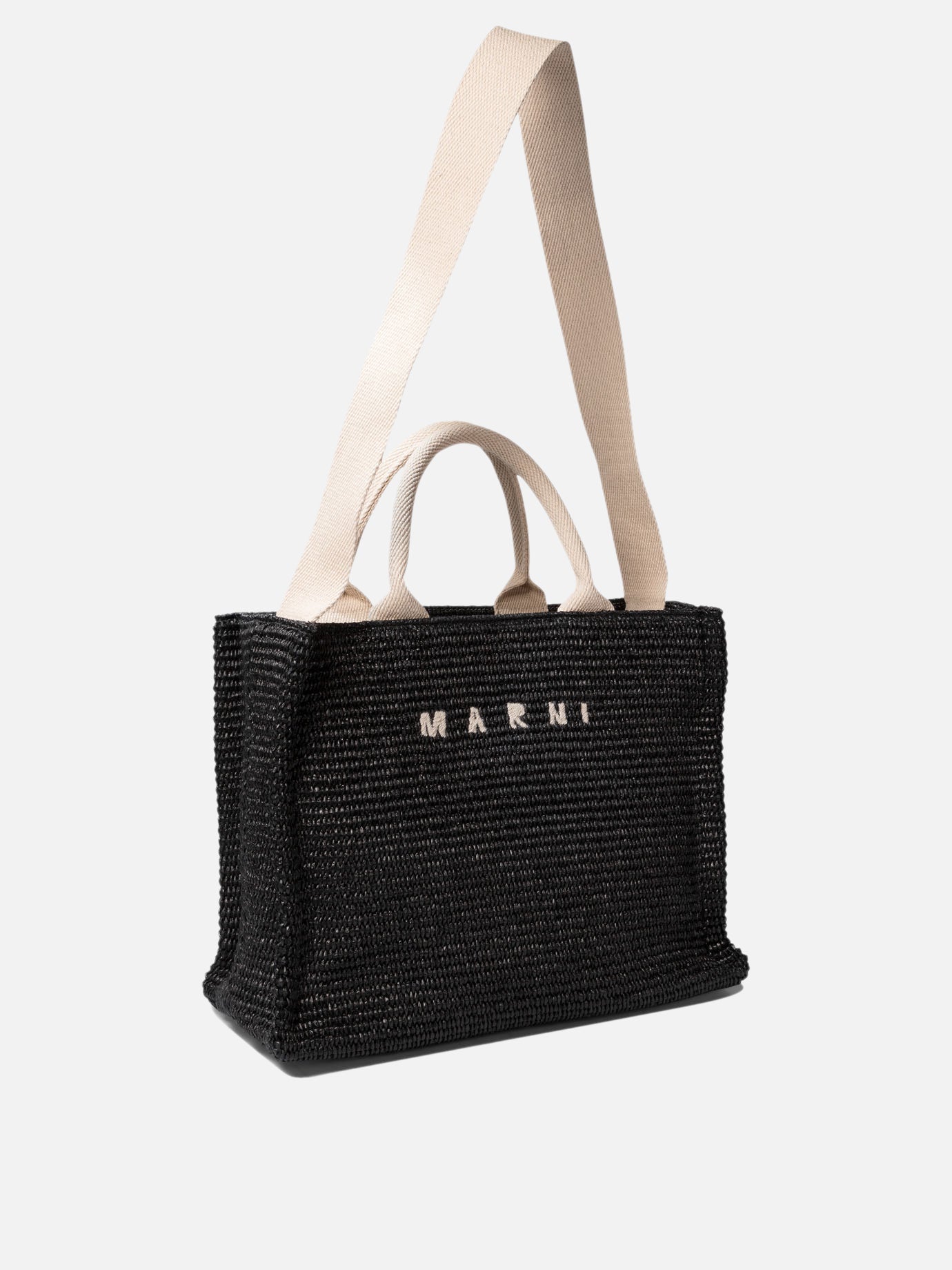 Medium bags 52% cotton 48% polyamide  Black - Marni Women | PDP | VIETTI Online Store | Zoom-Modal_2
