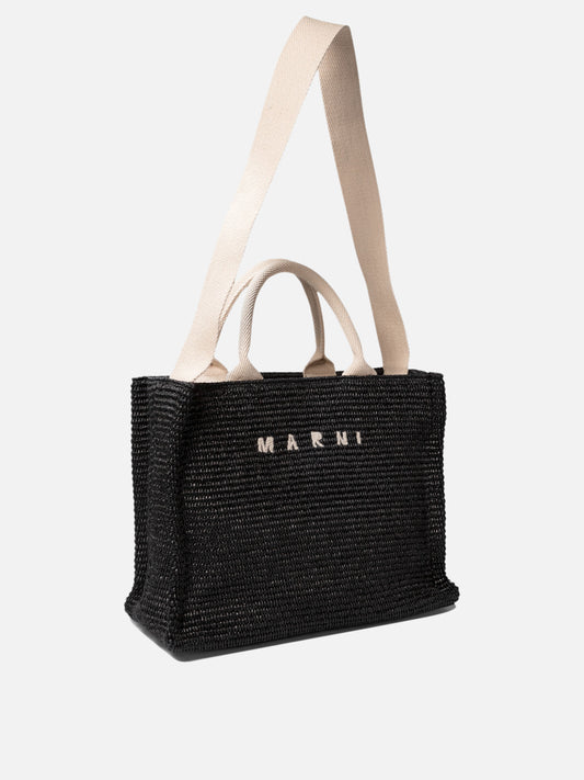 Medium bags 52% cotton 48% polyamide  Black - Marni Women | PDP | VIETTI Online Store | 2
