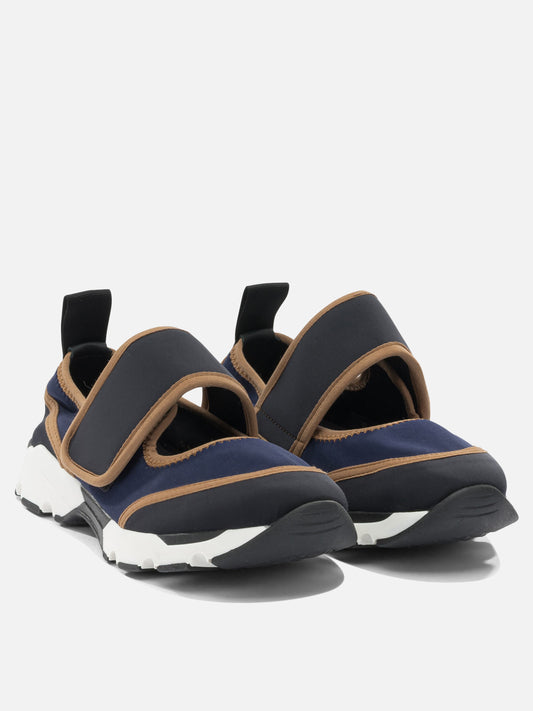 Low top sneakers 80% polyamide 20% elastane - 100% rubber  Blue - Marni Women | PDP | VIETTI Online Store | 2
