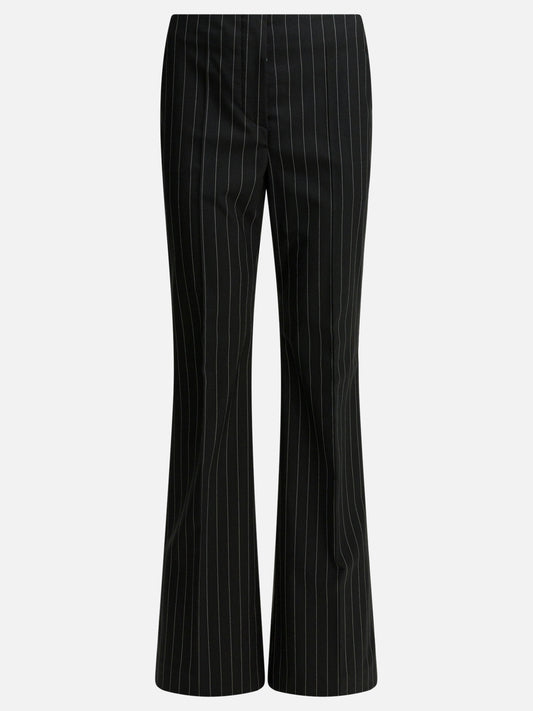 Tailored trousers Pinstriped  Black - Max Mara Sportmax Women | PDP | VIETTI Online Store 
