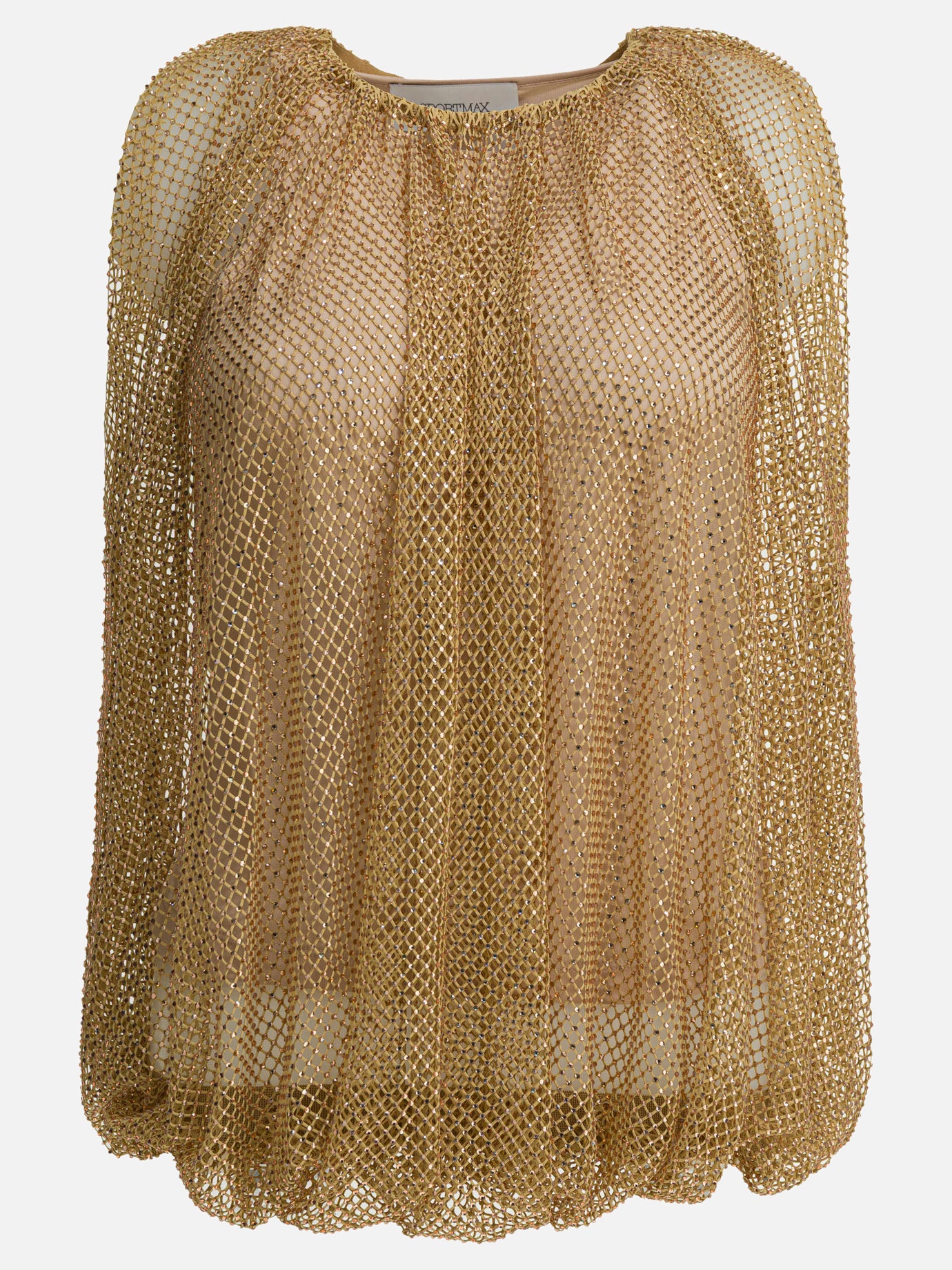 Casual tops Textured knit  Gold - Max Mara Sportmax Women | PDP | VIETTI Online Store | Zoom-Modal
