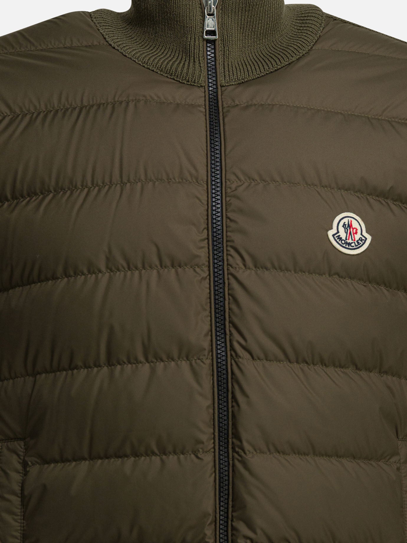 Down jackets Logo  Green - Moncler Men | PDP | VIETTI Online Store | thumbnail_3