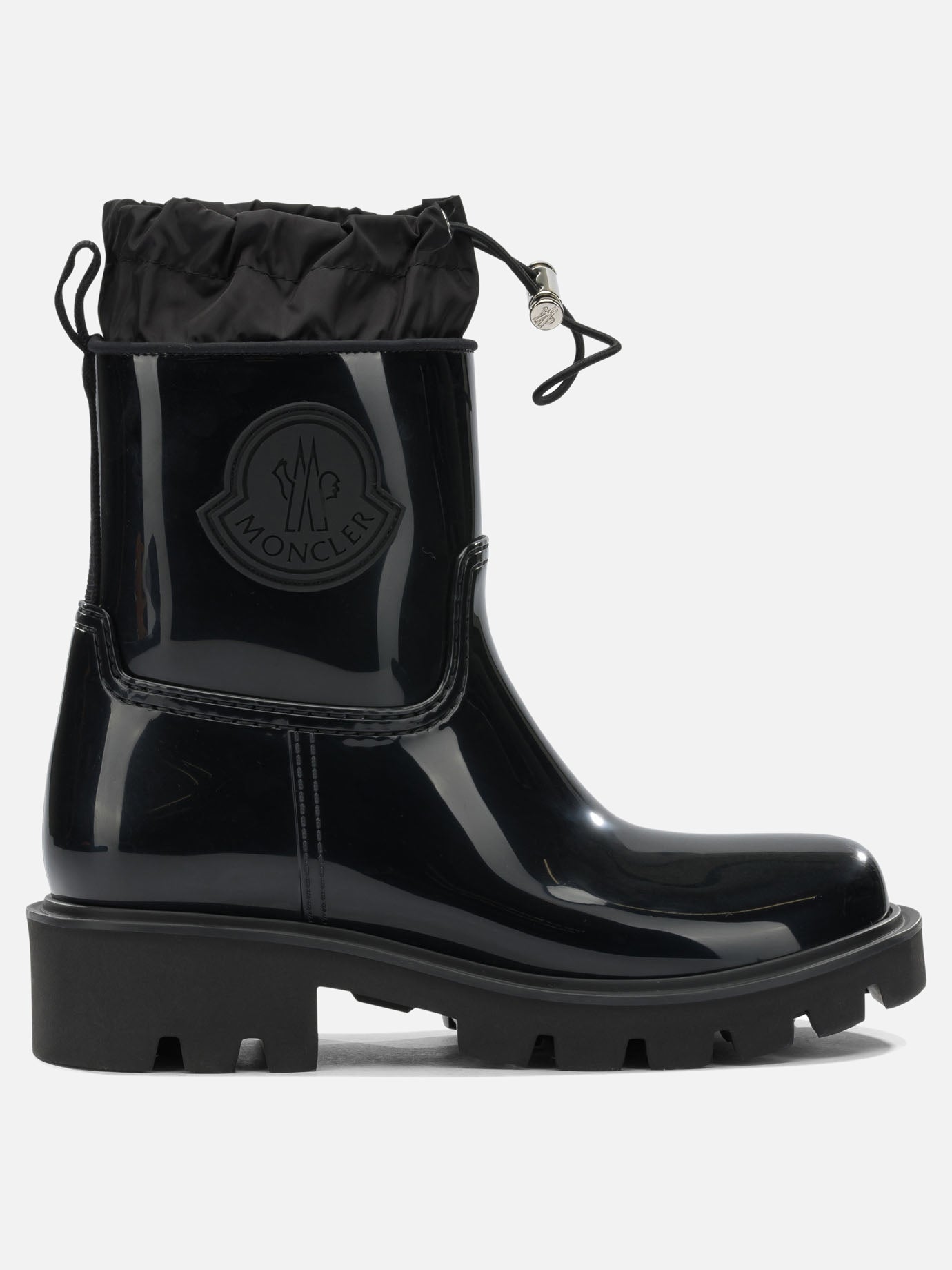 Rain boots 100% polyamide - 100% rubber  Black - Moncler Women | PDP | VIETTI Online Store | Zoom-Modal
