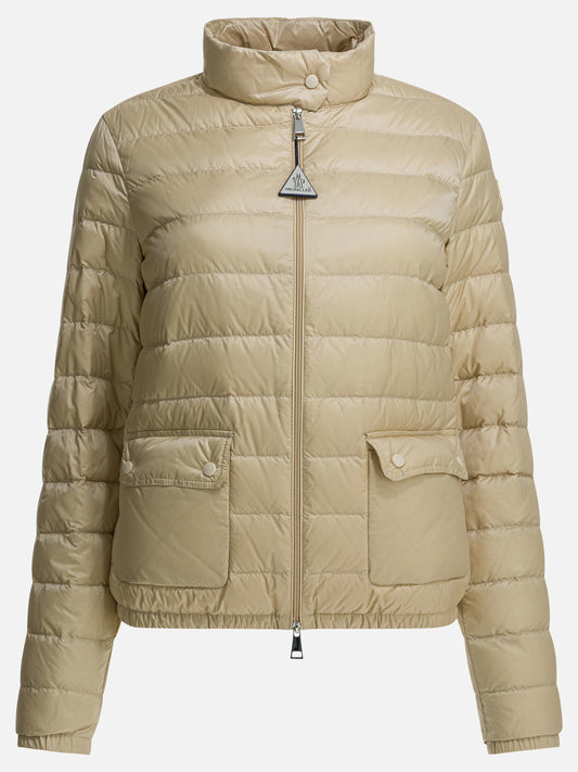 Down jackets Logo  Beige - Moncler Women | PDP | VIETTI Online Store 
