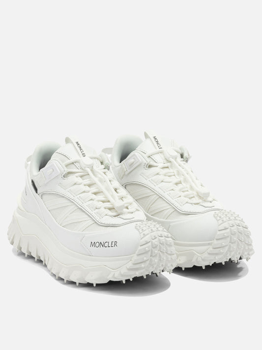 Sneaker basse 60% nylon 40% leather - 100% rubber  Bianco - Moncler Donna | PLP | VIETTI Online Store | 2
