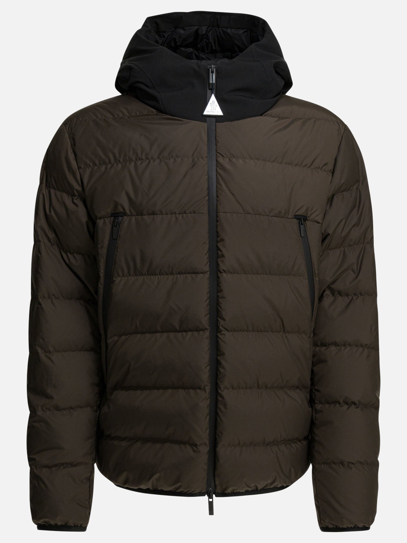 Down jackets Logo  Brown - Moncler Men | PDP | VIETTI Online Store | Zoom-Modal
