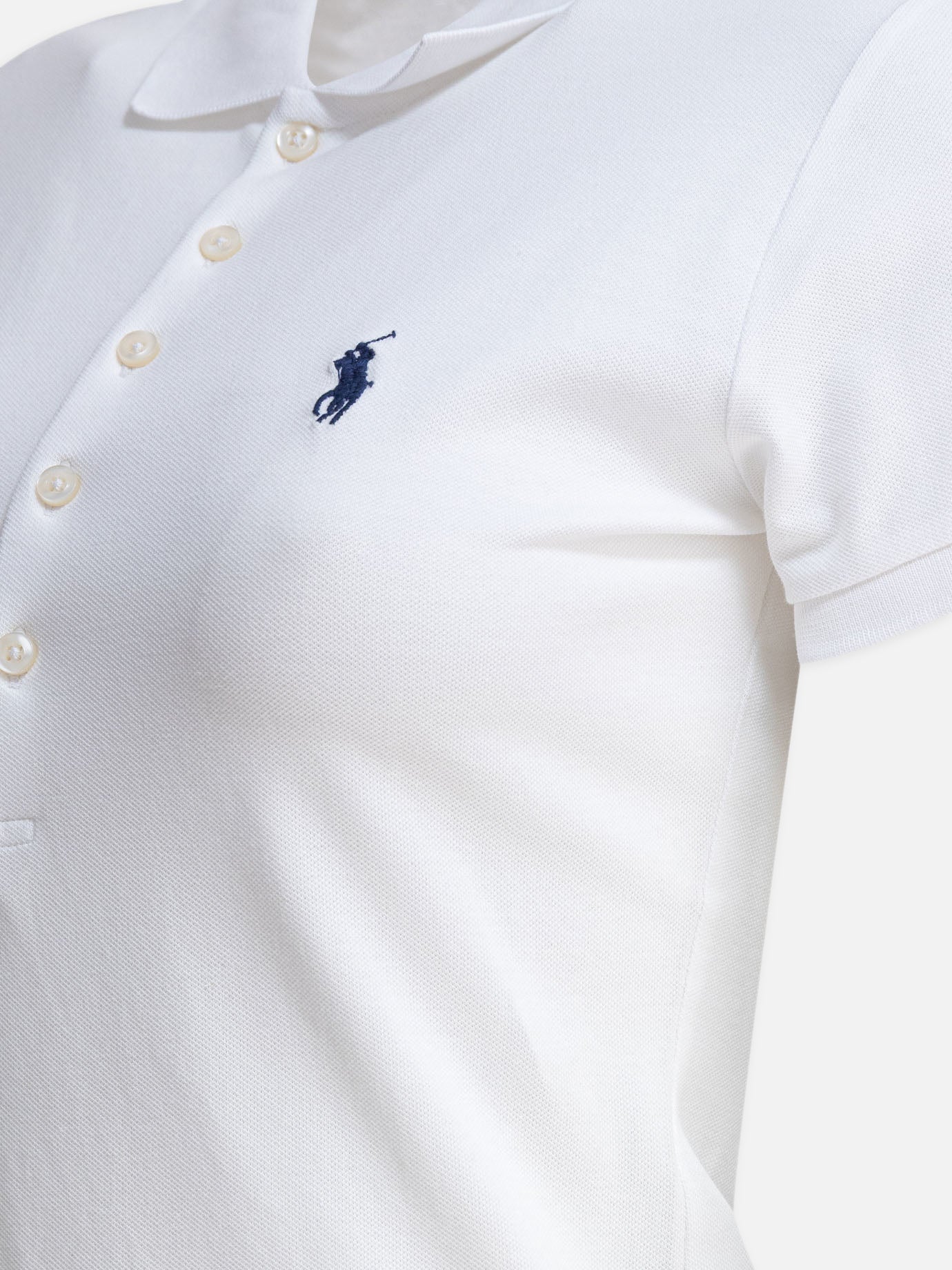 Polo con bottoni Logo  Bianco - Polo Ralph Lauren Donna | PDP | VIETTI Online Store | thumbnail_4