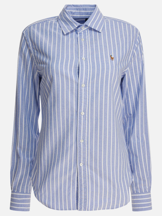 Camicie casual Striped  Azzurro - Polo Ralph Lauren Donna | PLP | VIETTI Online Store 
