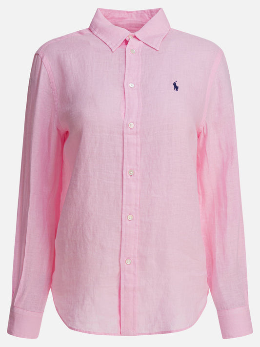 Casual shirts Logo  Pink - Polo Ralph Lauren Women | PDP | VIETTI Online Store 
