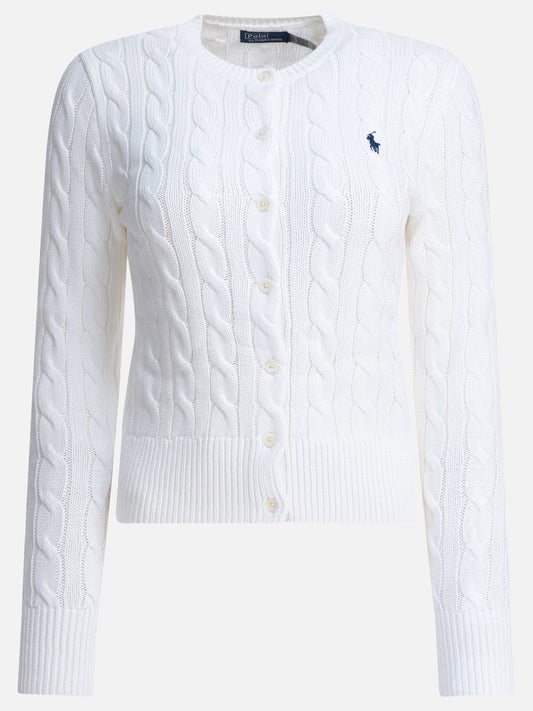Cardigans Logo  White - Polo Ralph Lauren Women | PLP | VIETTI Online Store 
