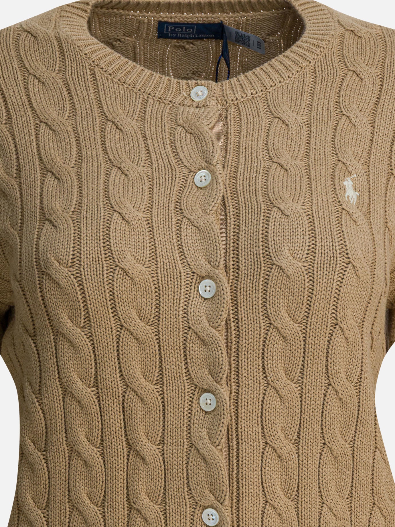 Cardigans Logo  Beige - Polo Ralph Lauren Women | PDP | VIETTI Online Store | thumbnail_3