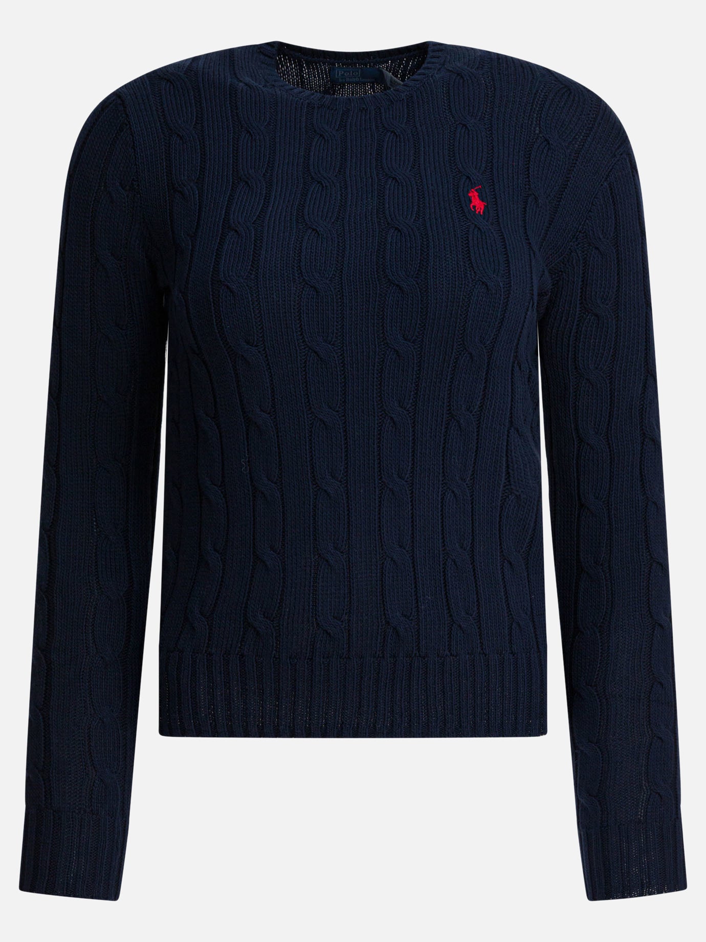 Crewneck sweaters Logo  Blue - Polo Ralph Lauren Women | PDP | VIETTI Online Store | thumbnail