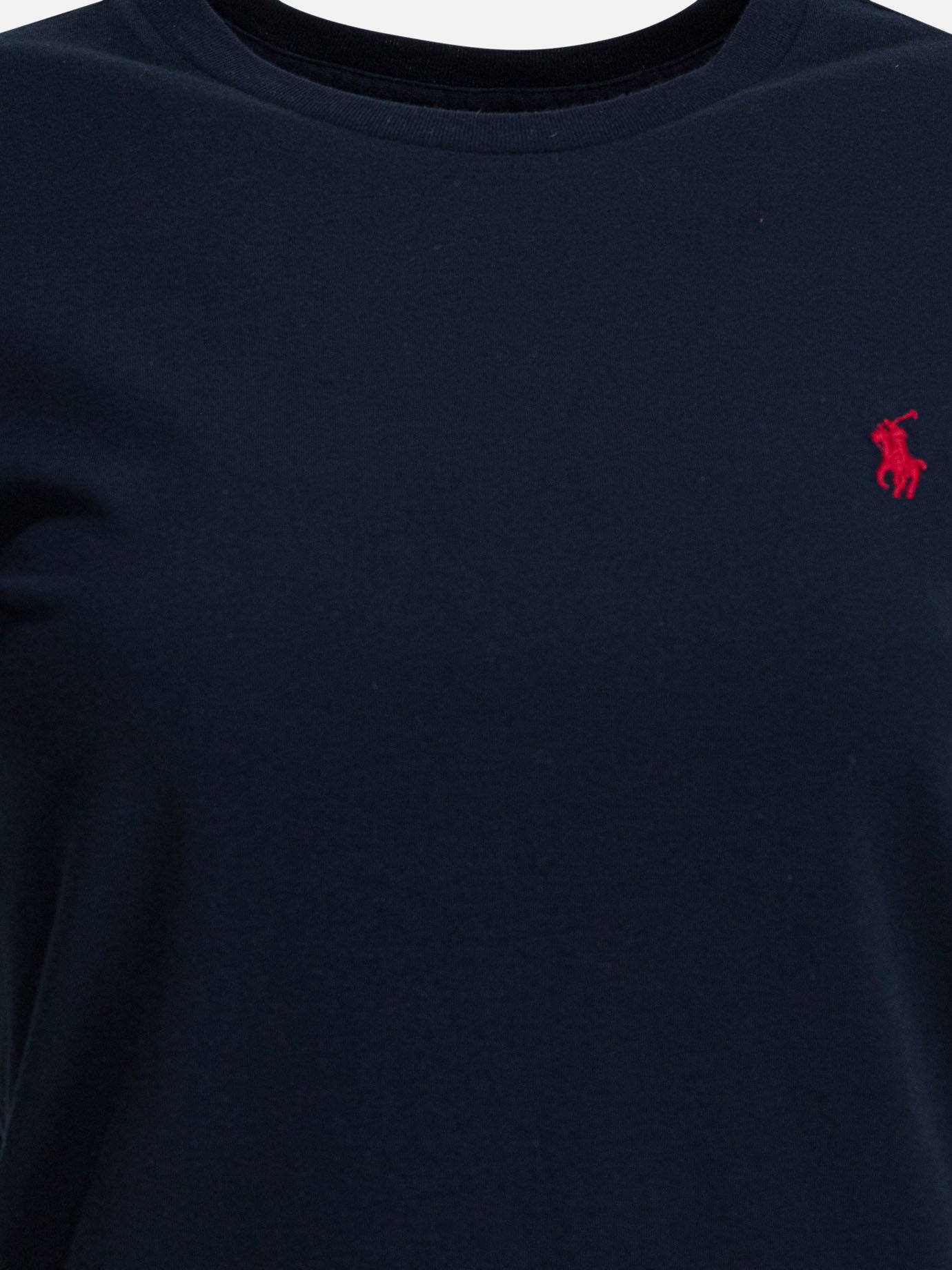 Crewneck t-shirts 100% cotton  Blue - Polo Ralph Lauren Women | PDP | VIETTI Online Store | thumbnail_3