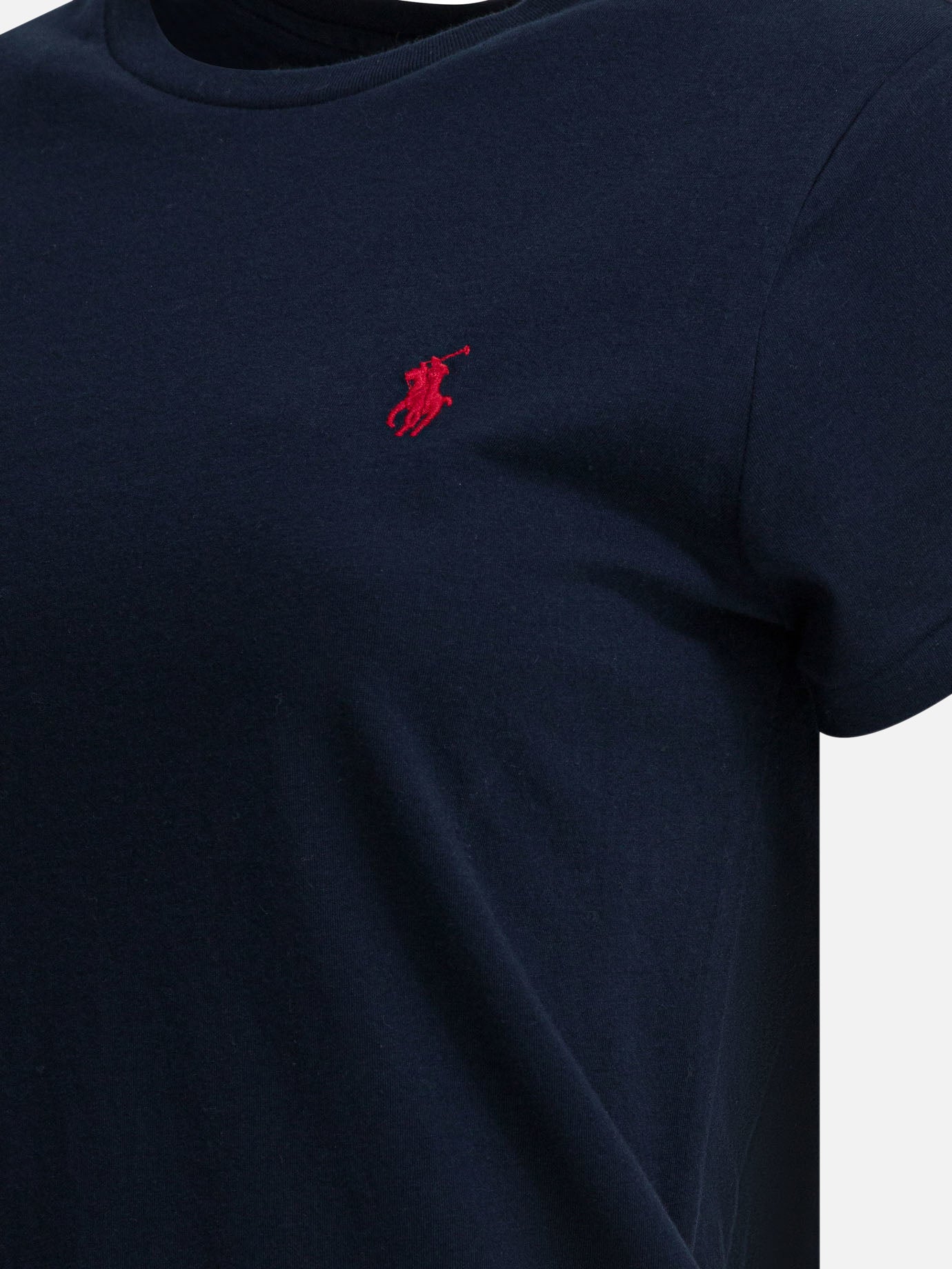 Crewneck t-shirts 100% cotton  Blue - Polo Ralph Lauren Women | PDP | VIETTI Online Store | thumbnail_4