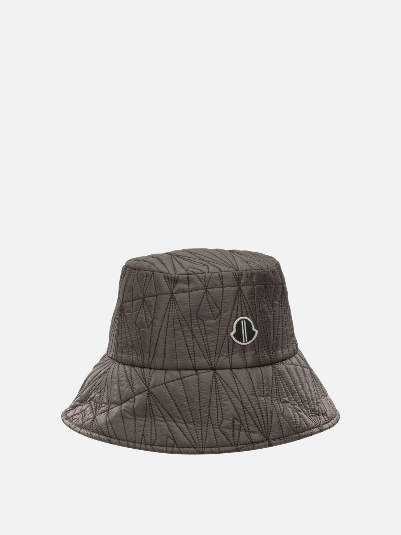 Bucket hats 100% polyester - Lining: 100% polyester - Padding: 100% polyester - Other fabric: 75% cotton 25% polyester  Grey - Rick Owens Women | PDP | VIETTI Online Store | Zoom-Modal_2
