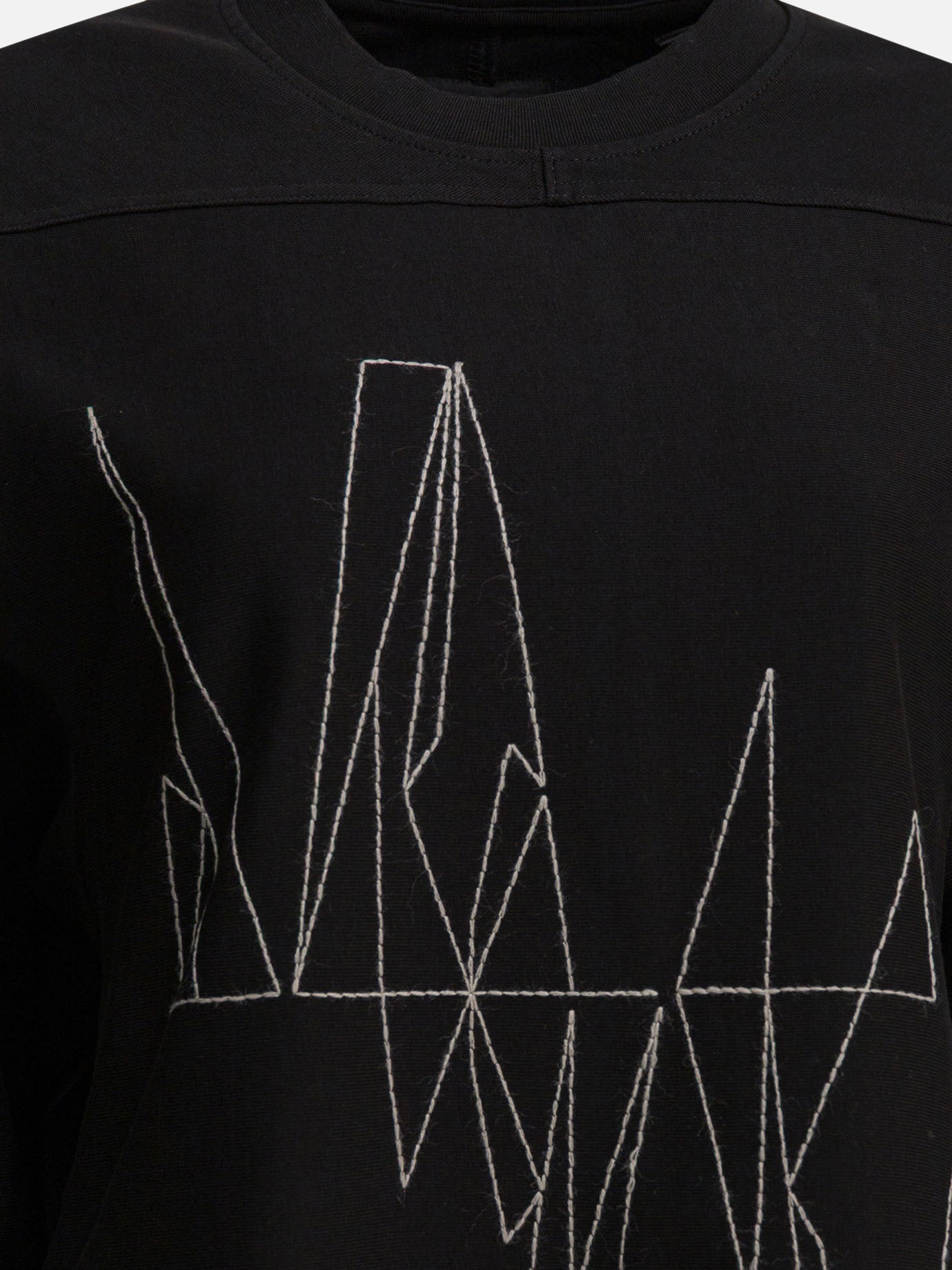 Crewneck t-shirts Graphics  Black - Rick Owens Women | PDP | VIETTI Online Store | Zoom-Modal_3
