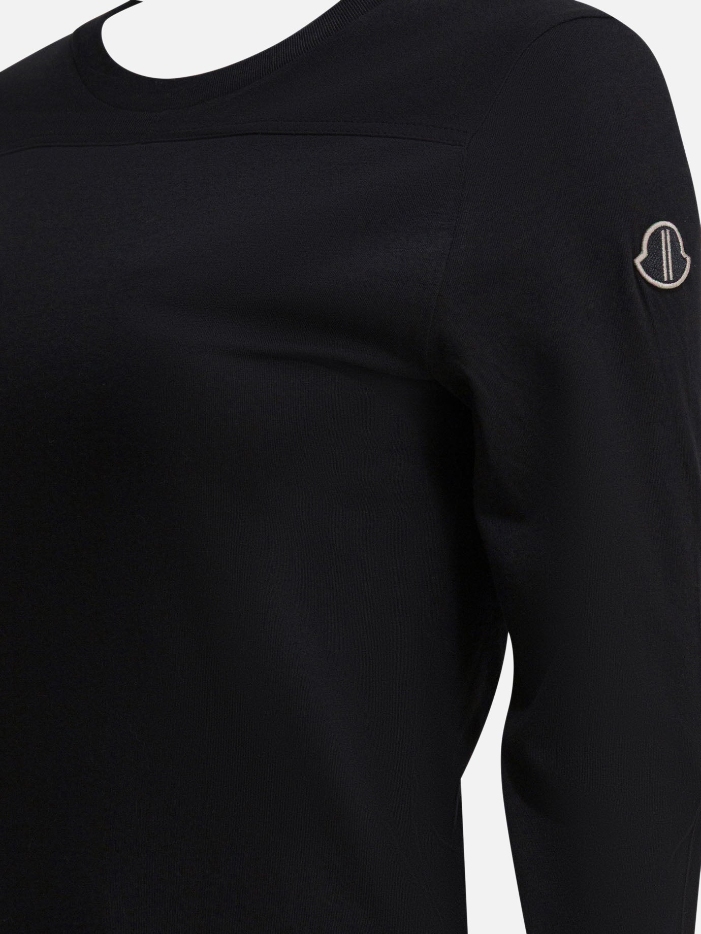 Crewneck t-shirts Solid colour  Black - Rick Owens Women | PDP | VIETTI Online Store | Zoom-Modal_4
