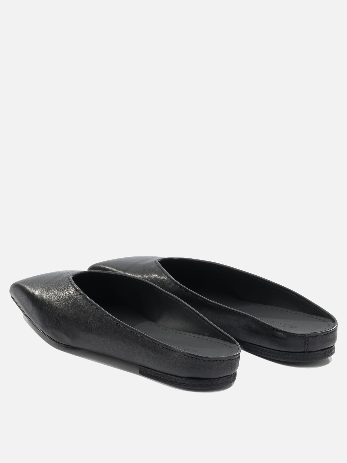 Slippers 100% ram leather - 100% cow leather  Black - Rick Owens Women | PDP | VIETTI Online Store | Zoom-Modal_4

