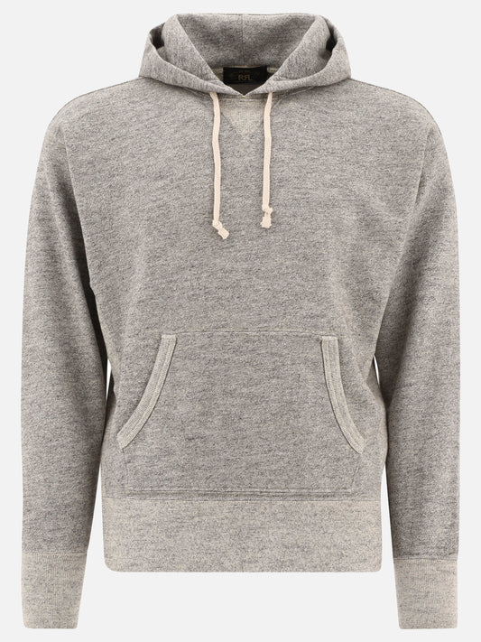 Hoodies Solid colour  Grey - RRL by Ralph Lauren Men | PDP | VIETTI Online Store 
