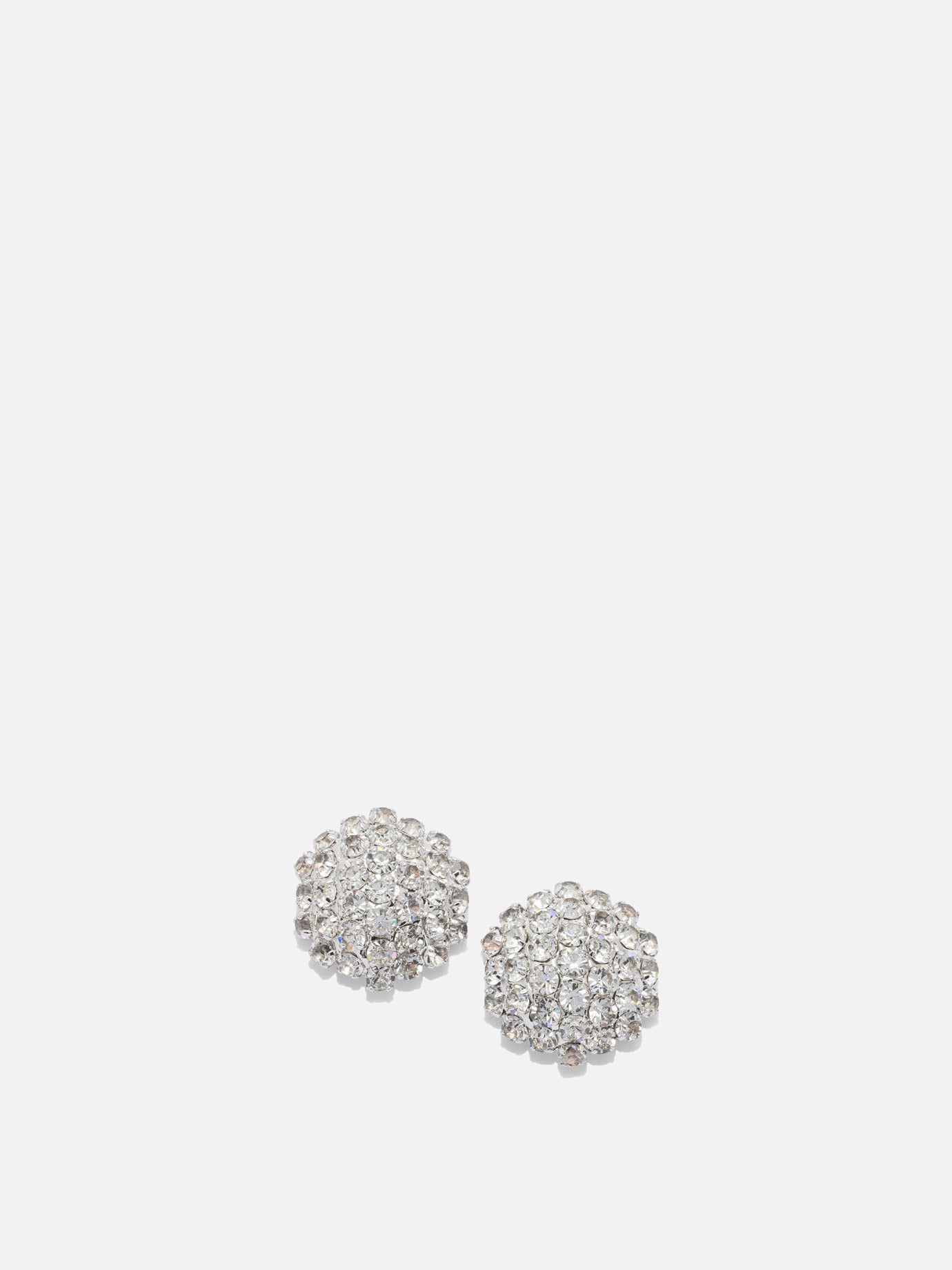 Earrings 100% brass - 5% strass  Silver - Self-portrait Women | PDP | VIETTI Online Store | thumbnail