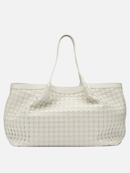 Large bags 100% nappa leather  White - Serapian Women | PLP | VIETTI Online Store 

