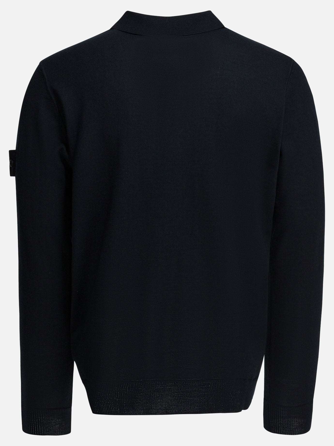 Polo sweater Solid colour  Blue - Stone Island Men | PDP | VIETTI Online Store | thumbnail_2