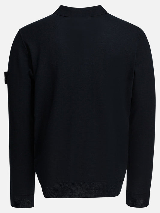 Polo sweater Solid colour  Blue - Stone Island Men | PLP | VIETTI Online Store | 2
