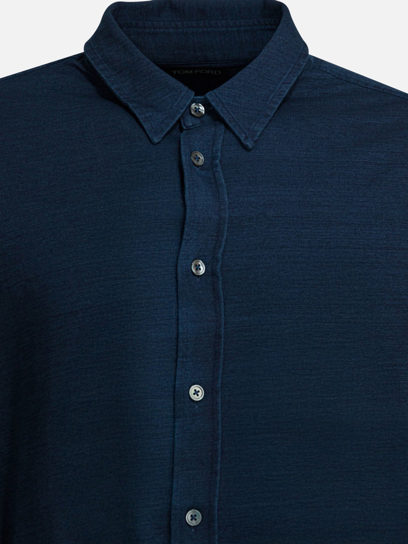 Casual shirts Solid colour  Blue - Tom Ford Men | PDP | VIETTI Online Store | thumbnail_3
